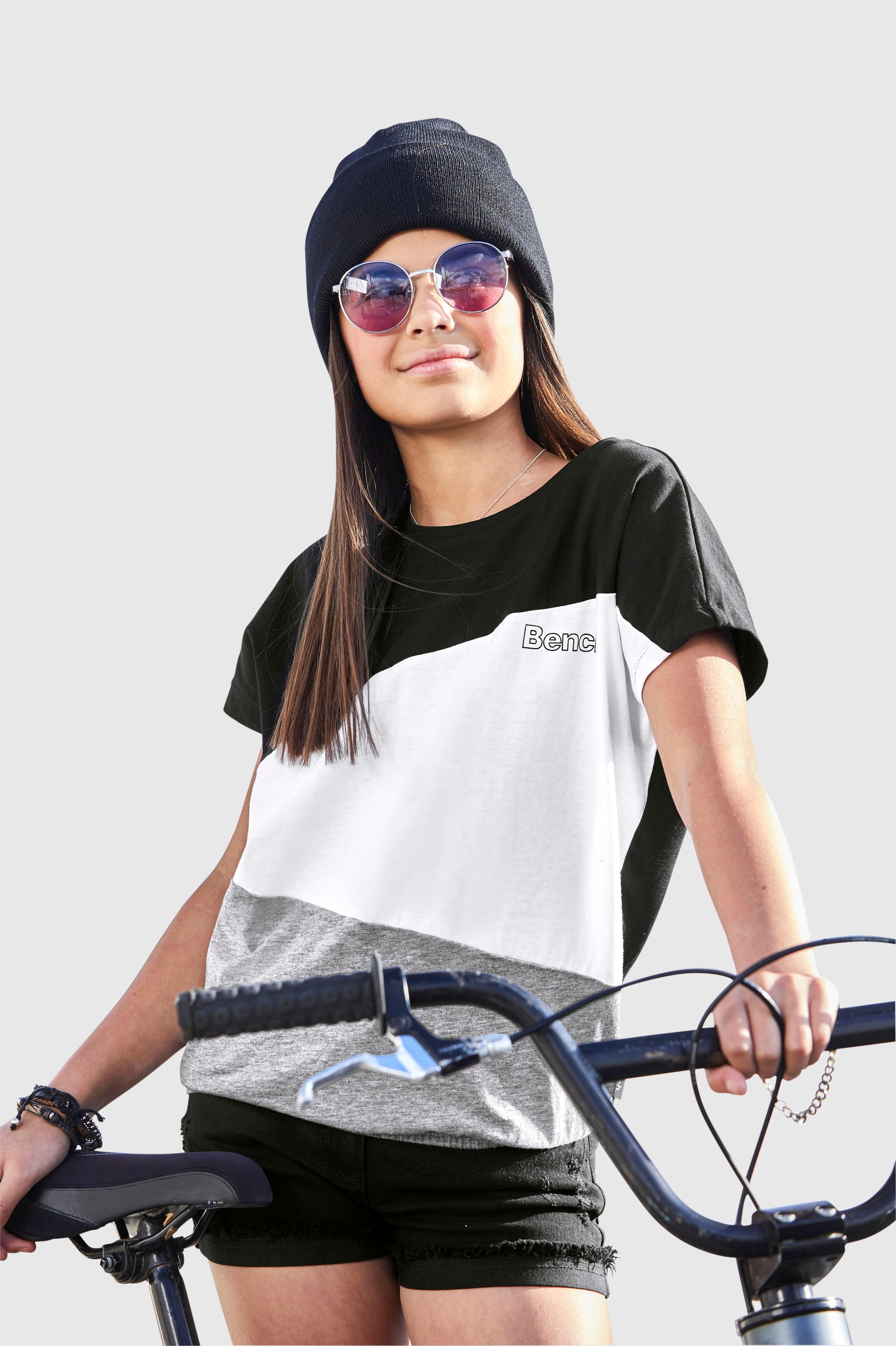 Image of Bench. Fledermausshirt, kleinem Logoprint bei Ackermann Versand Schweiz