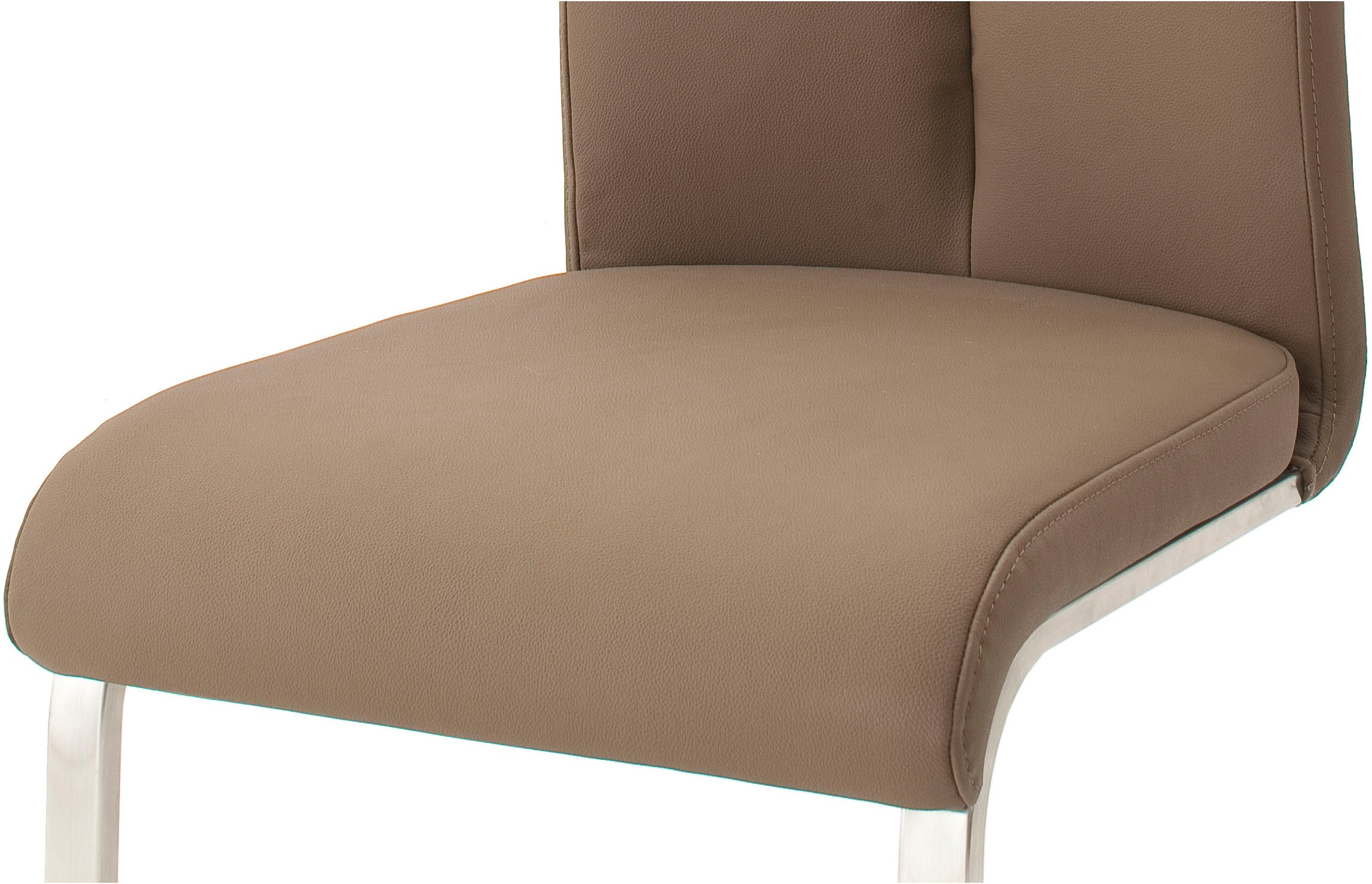MCA furniture Freischwinger »Artos«, (Set), Echtlederbezug, belastbar 2 St., bis 140 Leder, Kg Stuhl kaufen mit