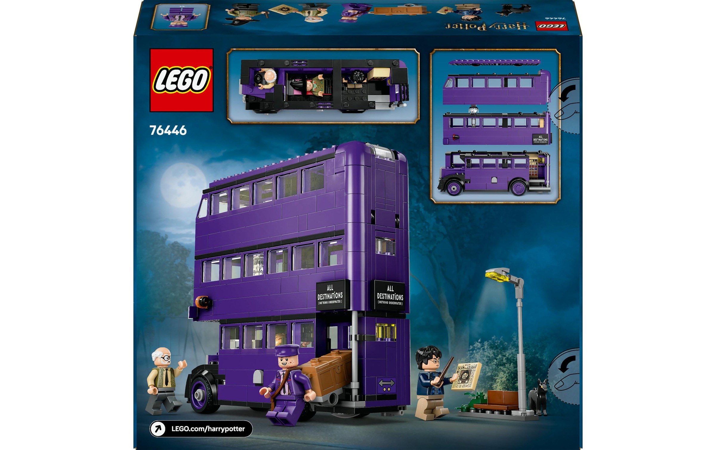 LEGO® Briques de jeu »Harry Potter Abenteuer mit dem Fahrenden Ritter 76446«