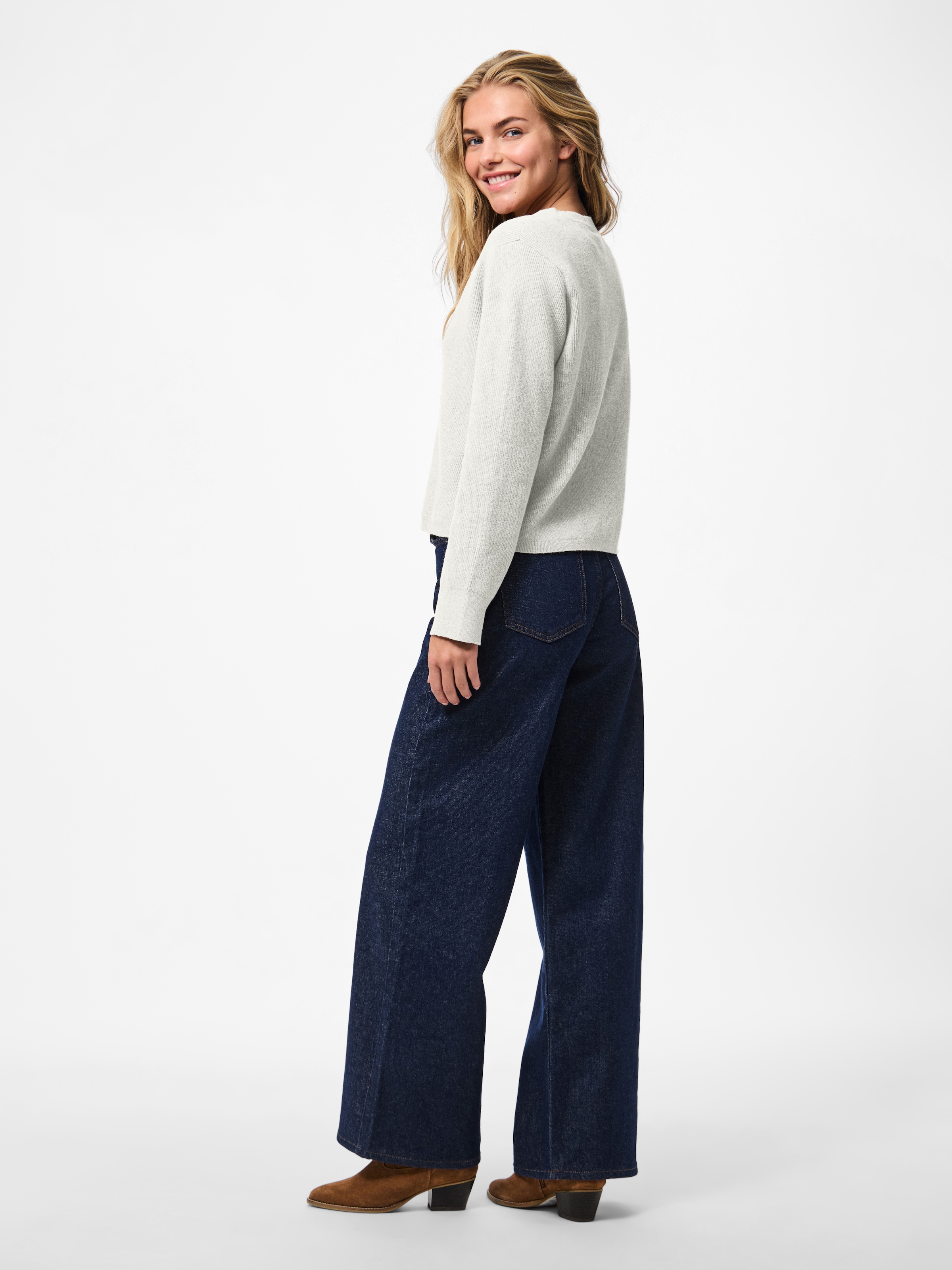 pieces Veste en tricot »PCORA LS V-NECK KNIT CARDIGAN PWP BC«