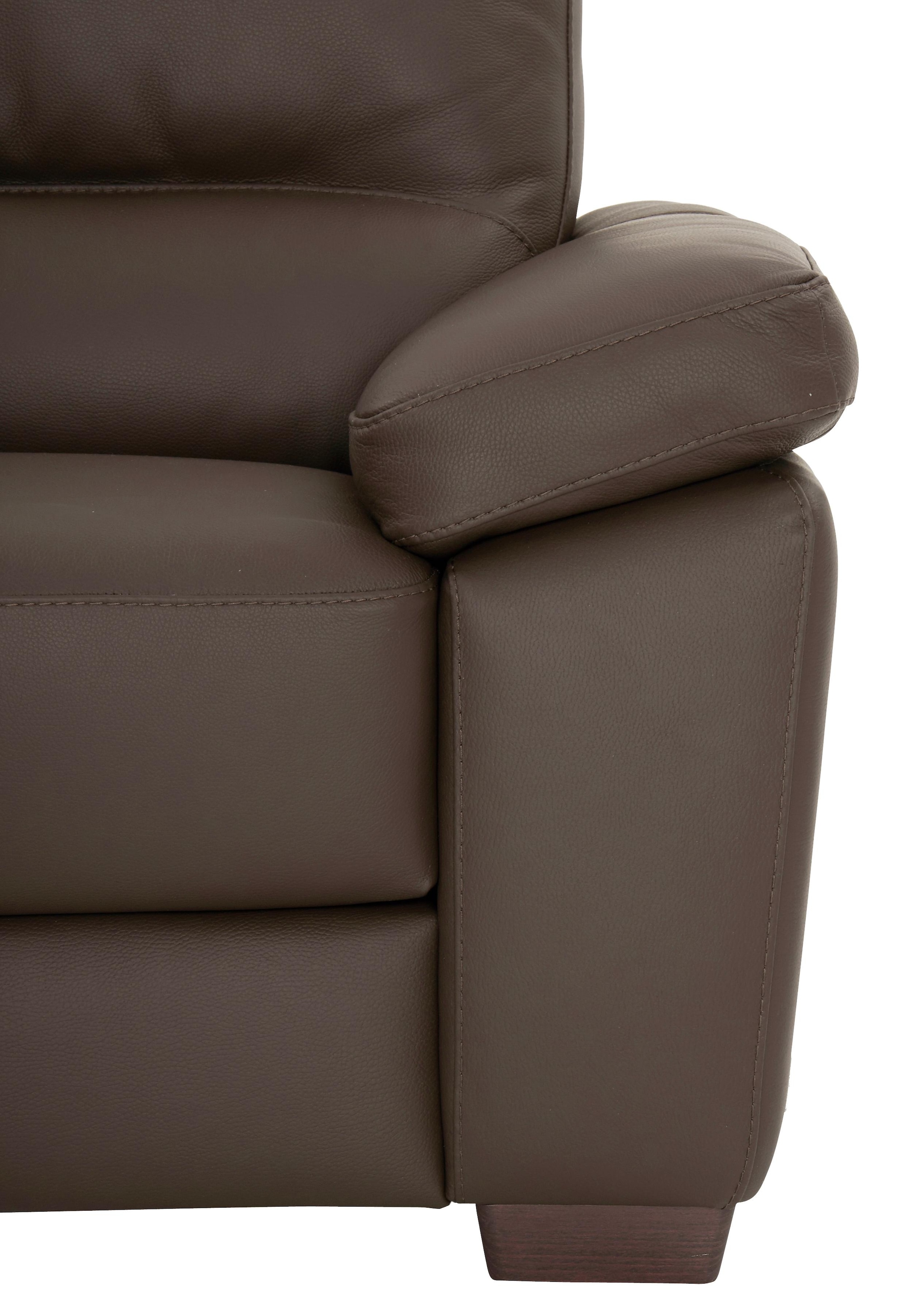 CALIA ITALIA Fauteuil »Gaia, hochwertiger, edler Ledersessel mit erstklassigem Sitzkomfort« in zwei hochwertigen Lederqualitäten