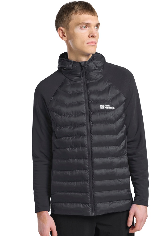 Image of Jack Wolfskin Hybridjacke "ROUTEBURN PRO HYBRID M" mit Kapuze