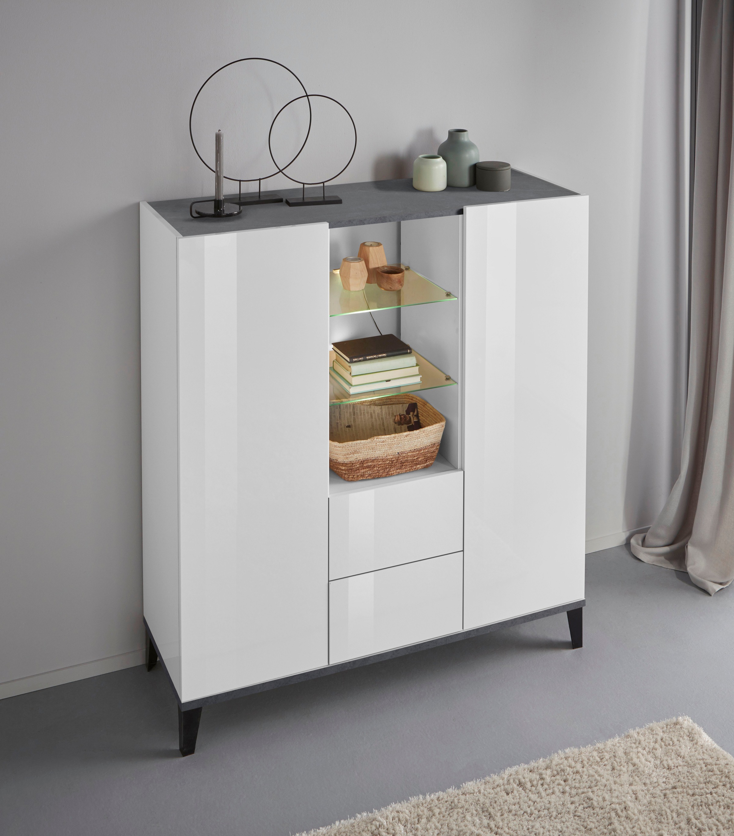 Image of INOSIGN Highboard »sunrise«, Breite 120 cm bei Ackermann Versand Schweiz