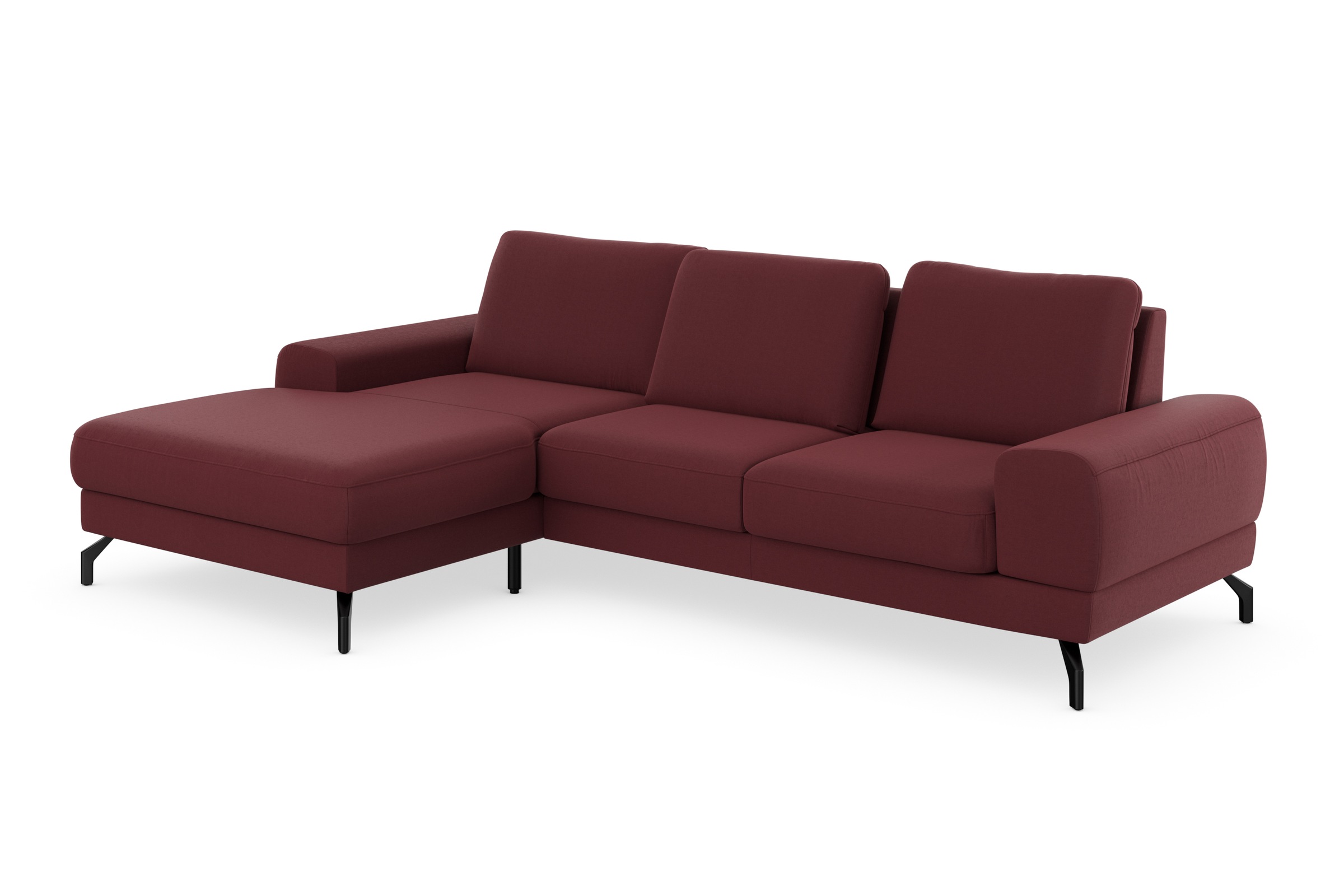 sit&more Ecksofa »Cinturo L-Form«, inklusive Sitztiefenverstellung und Federkern, Sitzhöhe 45 cm