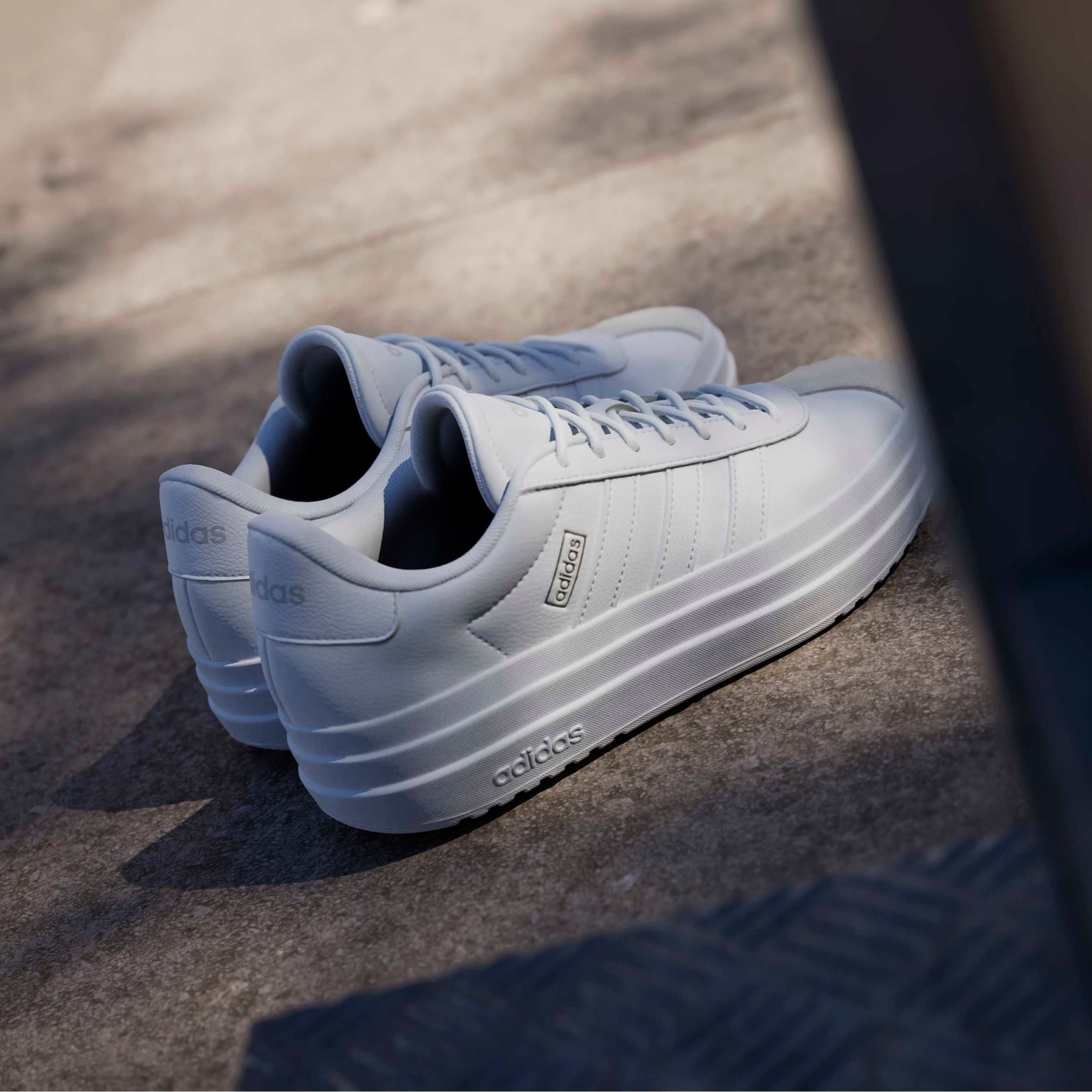 adidas Sportswear Baskets à plateforme »VL COURT BOLD«  Design auf den Spuren des adidas Gazelle Bold