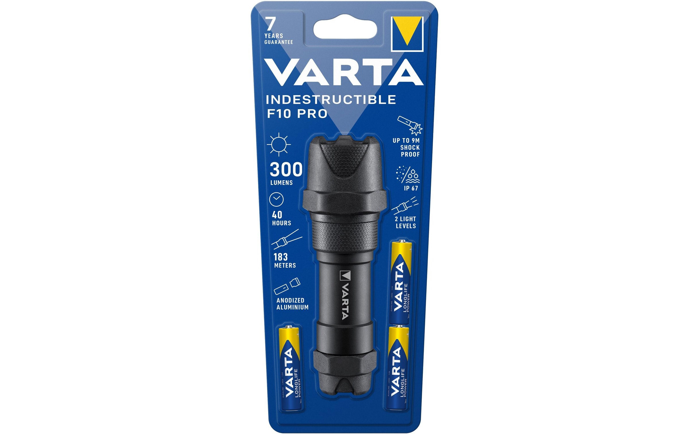 VARTA LED Taschenlampe »Indestructible F«