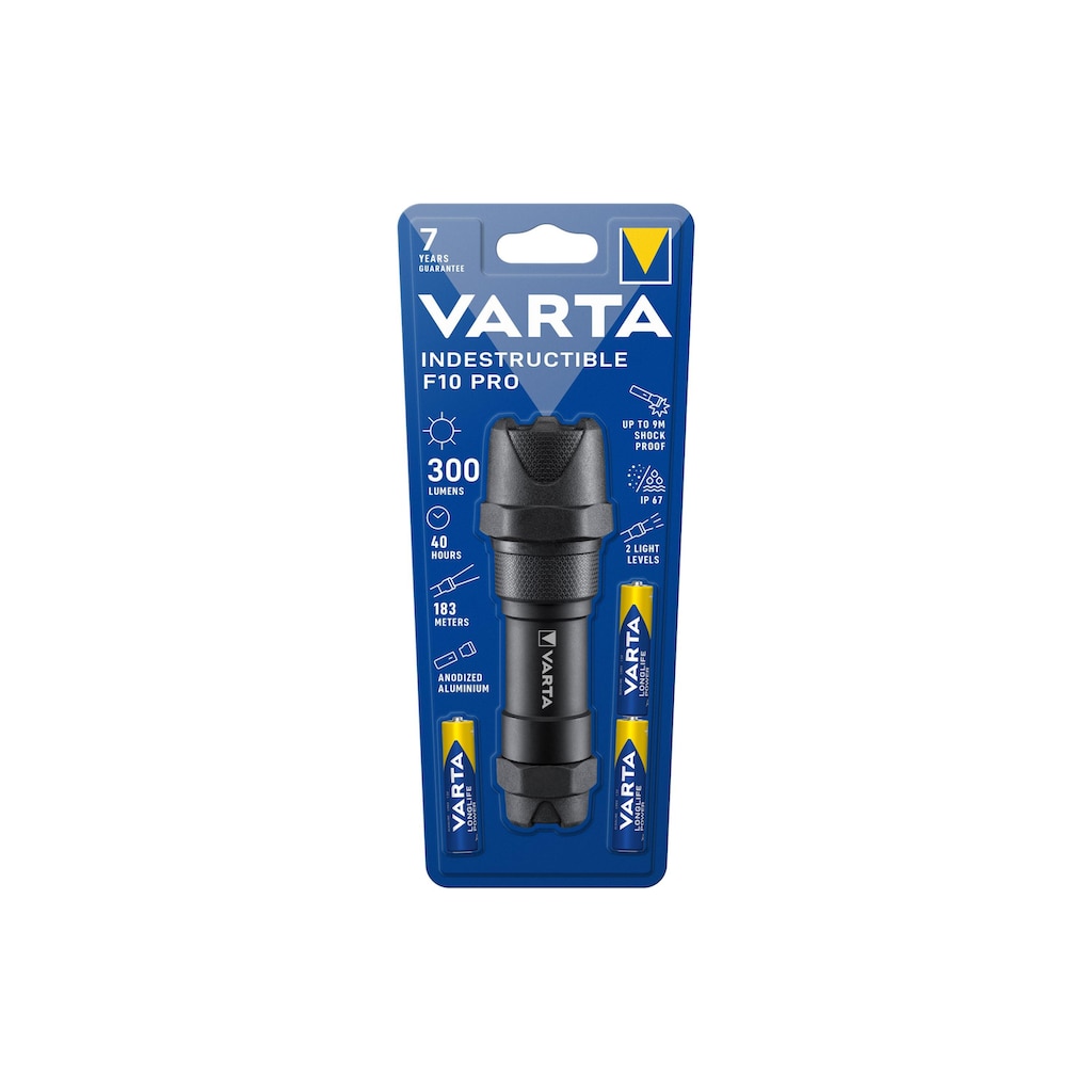 VARTA LED Taschenlampe »Indestructible F«