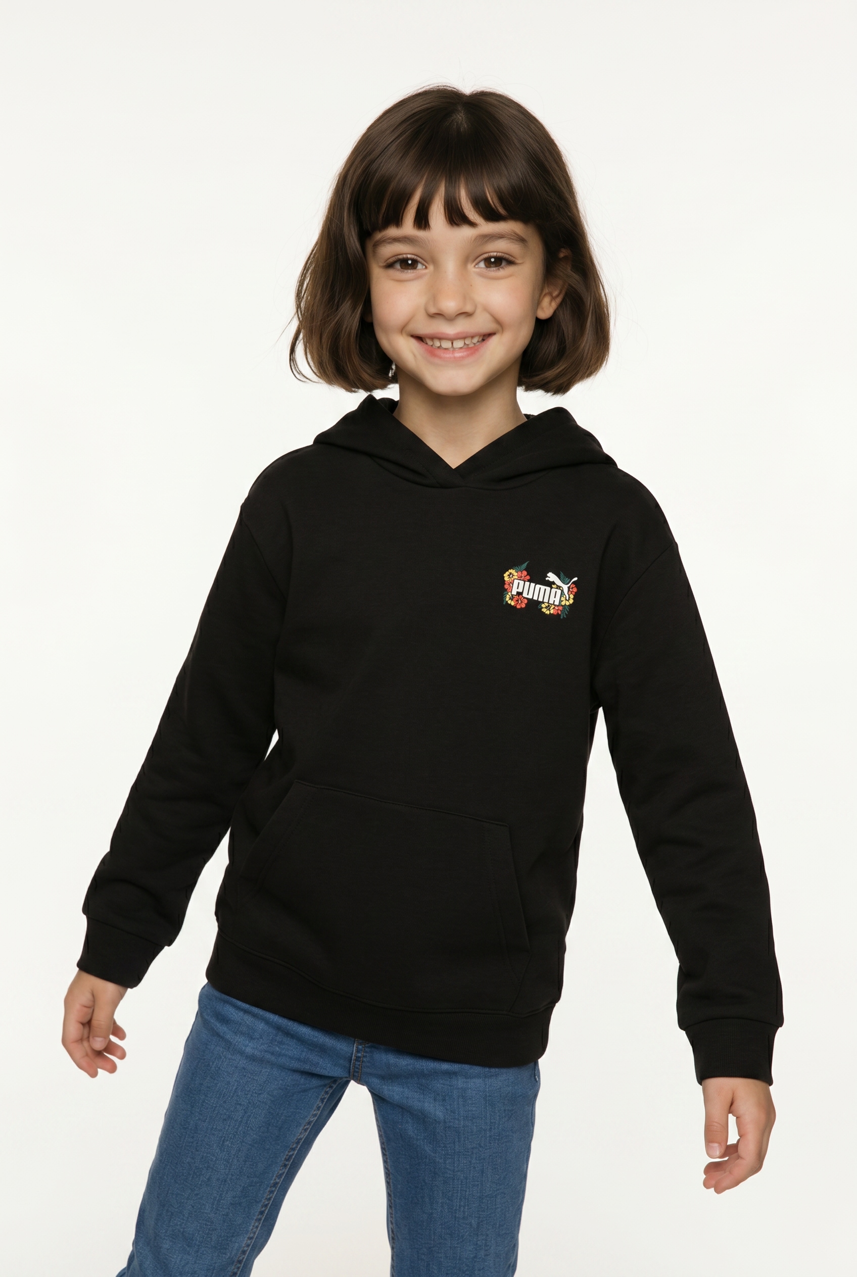 PUMA Sweat à capuche »MID90S RELAXED GRAPHIC HOODIE TR G«, pour adolescents, style sportif, avec impression logo, avec poche kangourou
