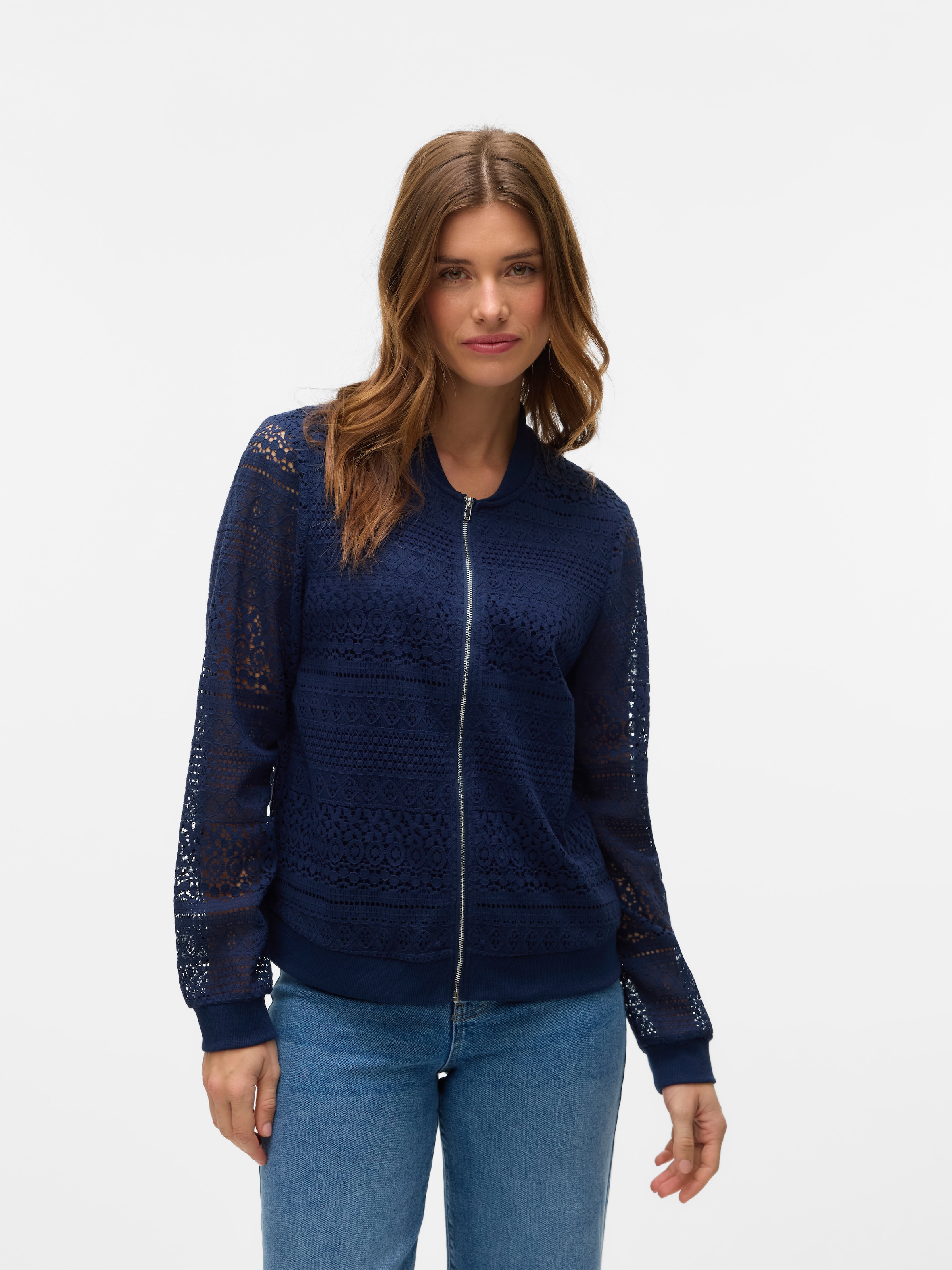 Vero Moda Bomberjacke »VMHONEY LACE BOMBER JACKET WVN GA«