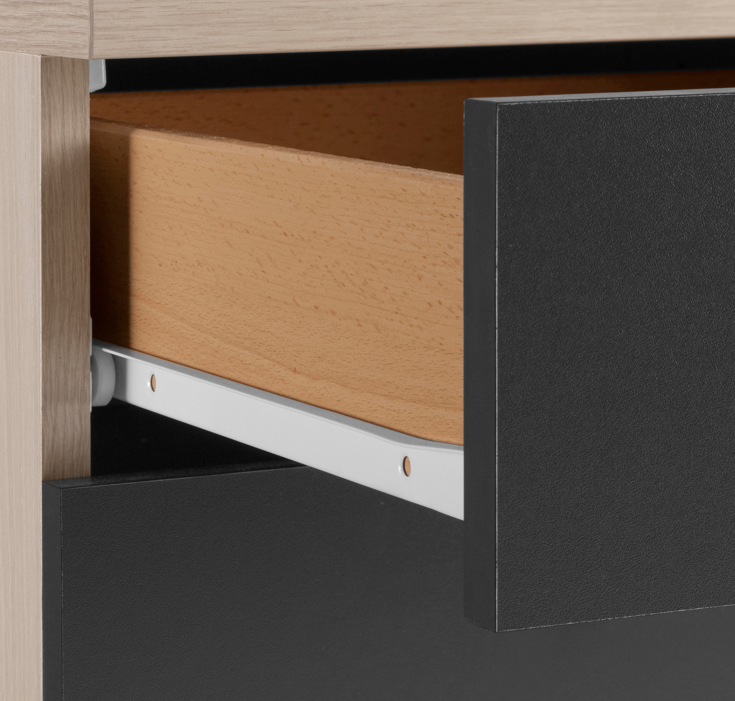 OPTIFIT Armoire basse »Faro« , avec poignées en métal, largeur 100 cm