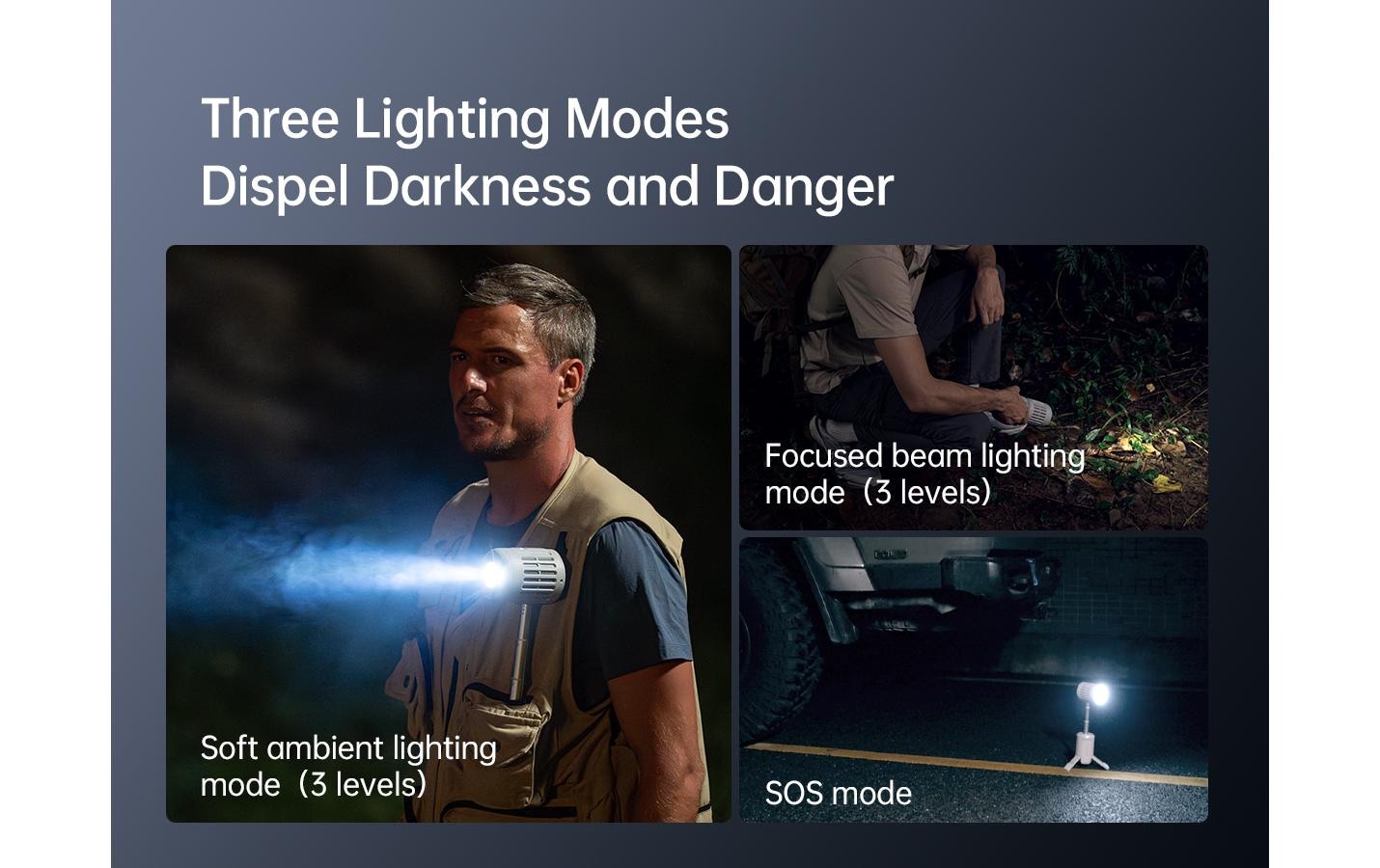   Tischventilator »Jisulife Ultra1« Höhenverstellbar