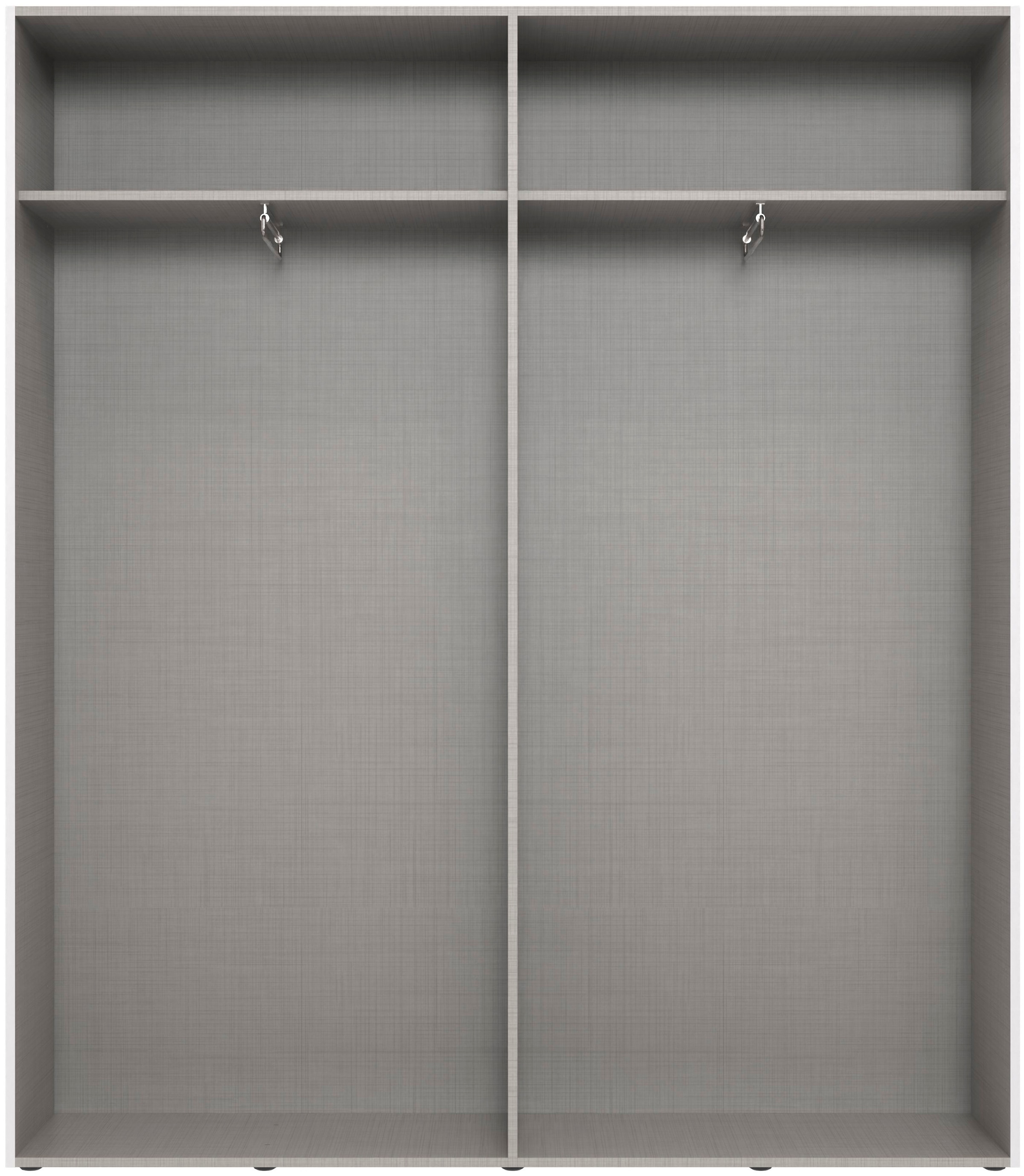 Wimex Kleiderschrank »Mugano,in 3 Breiten, 2 Tiefen, viele Farben, Made in Germany« in Basic oder Premium Ausstattung,  mit kurzen Griffen aus Metall