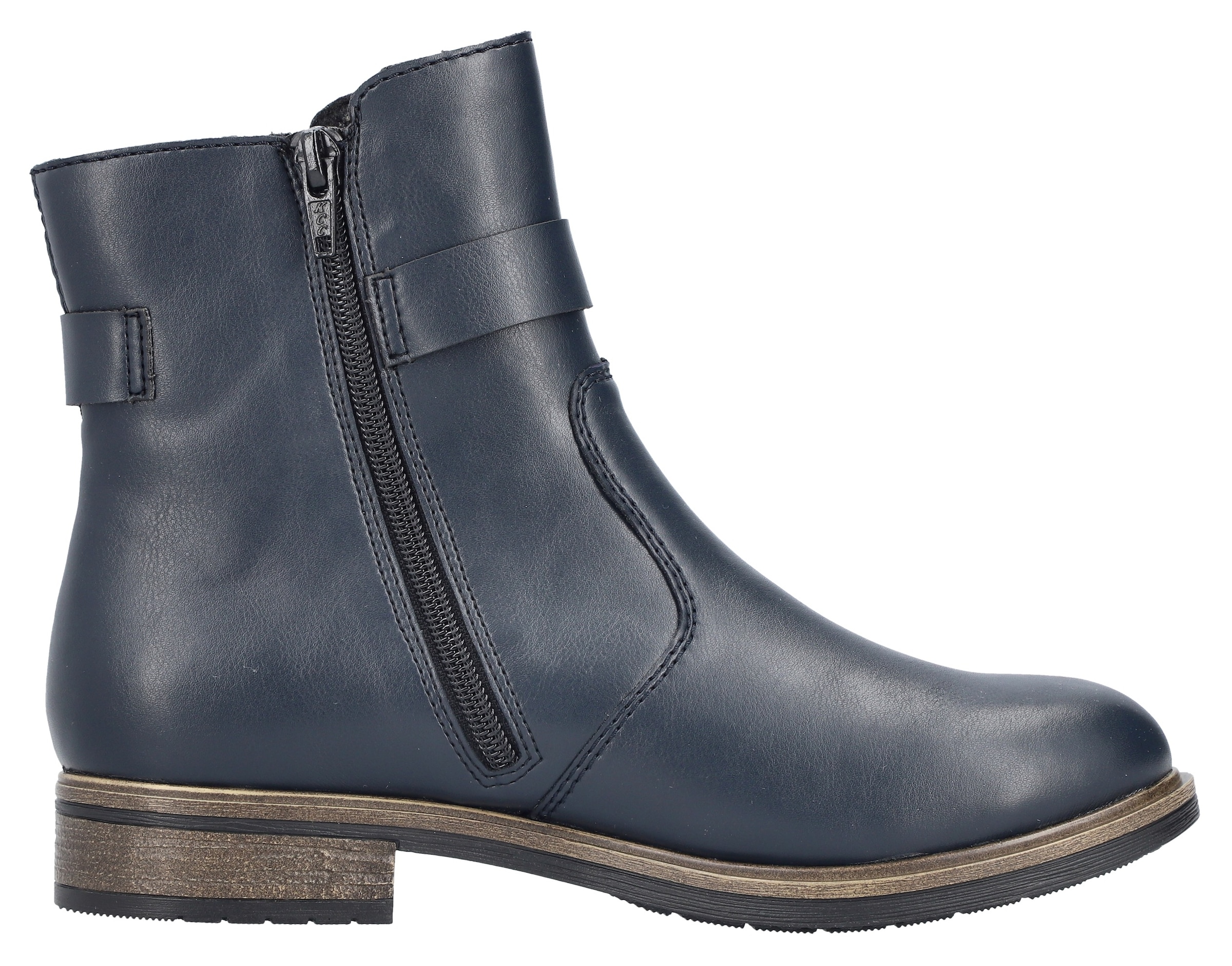 Rieker Winterstiefelette  Chelseaboots, Winterboots, Blockabsatz, mit Innenreissverschluss