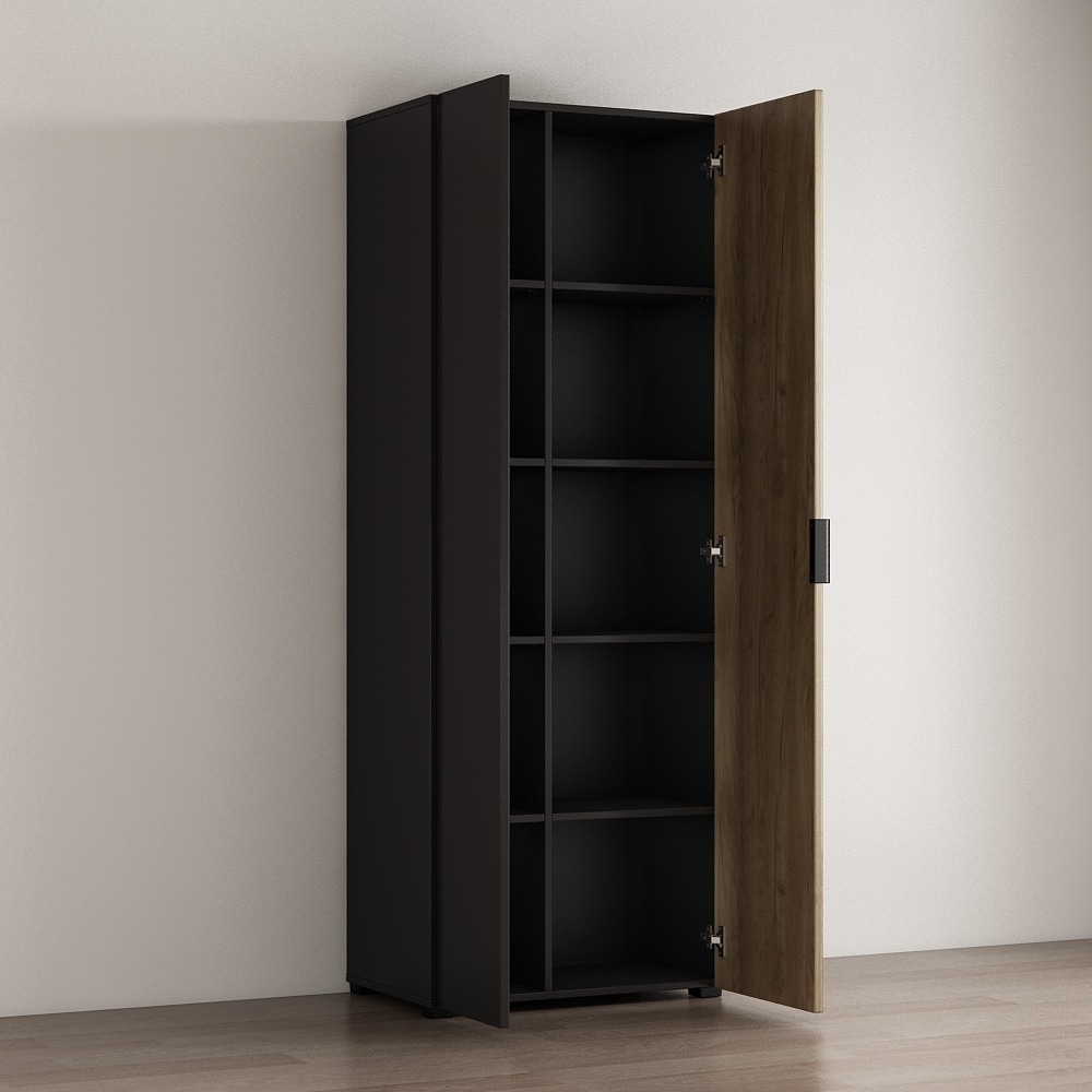 GOODproduct Aktenschrank »ASPEA-AS1T5F« Set,  Mehrzweckschrank, modernes Design mit Akustikpaneel-Optik