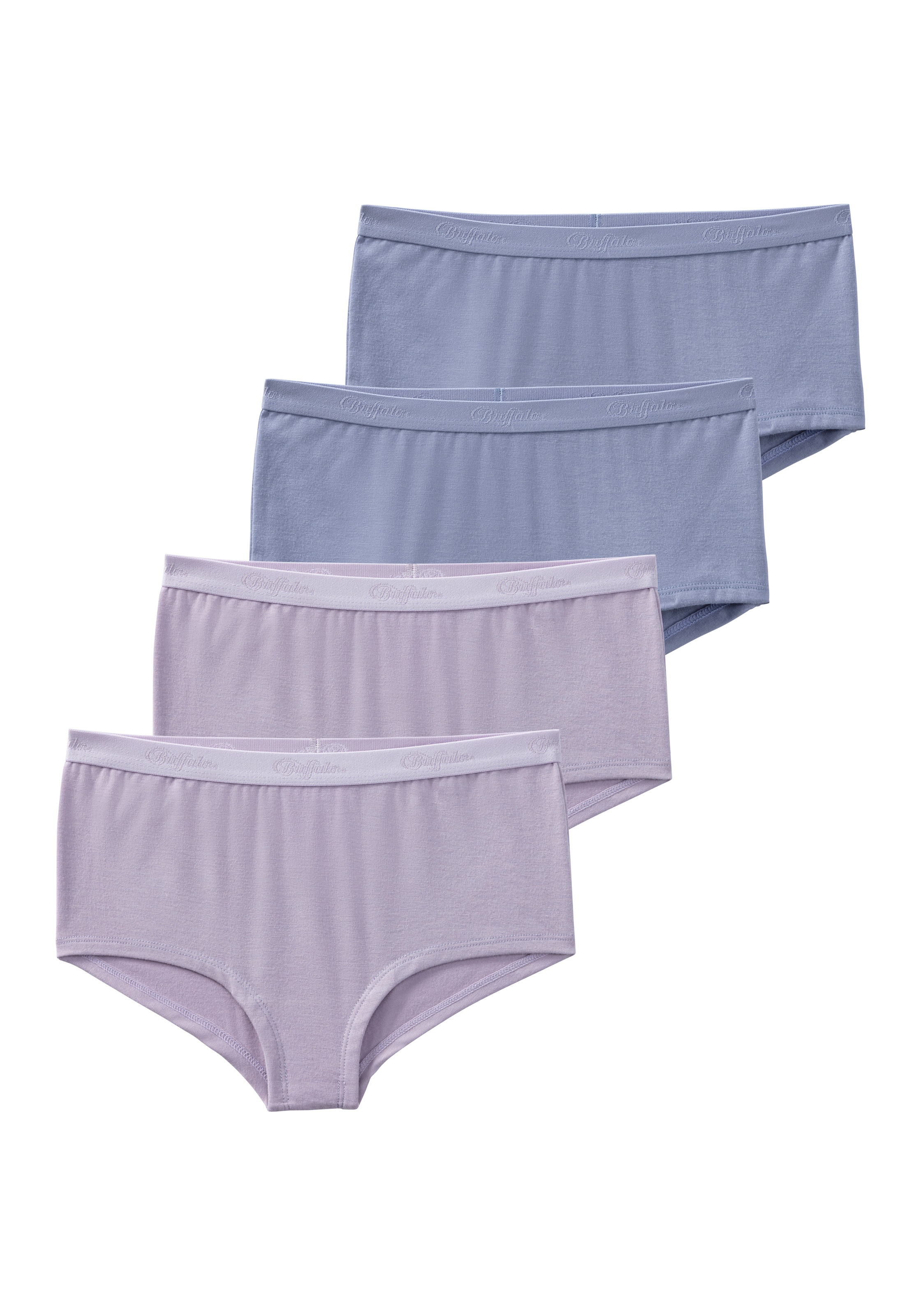 Image of Buffalo Panty "für Mädchen" Packung, 4 Stk. mit bequemen Taillenbündchen