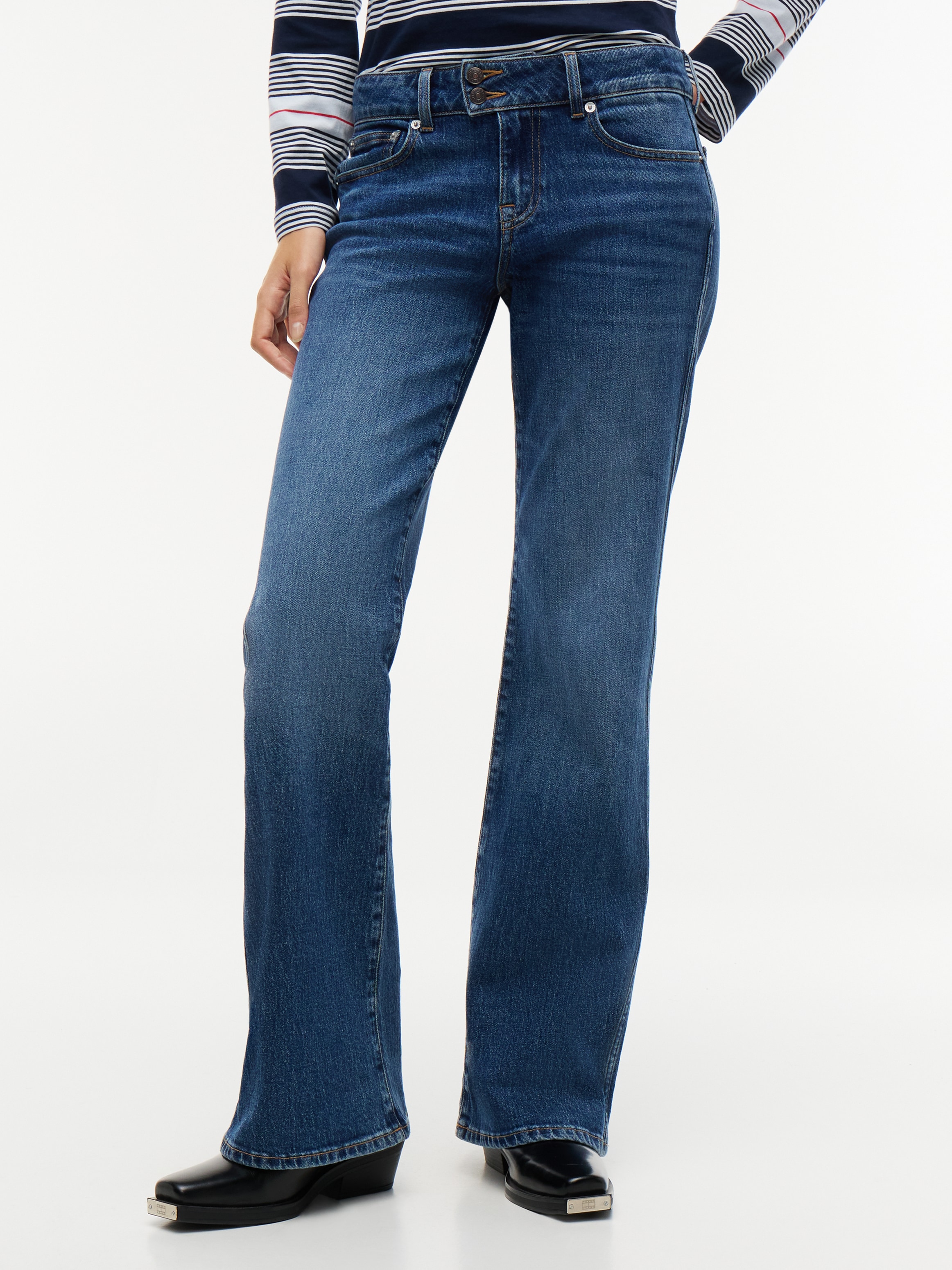 Image of Tommy Jeans Bootcut-Jeans "SIA LOW RISE BOOTCUT BJ0155" Baumwollmischung