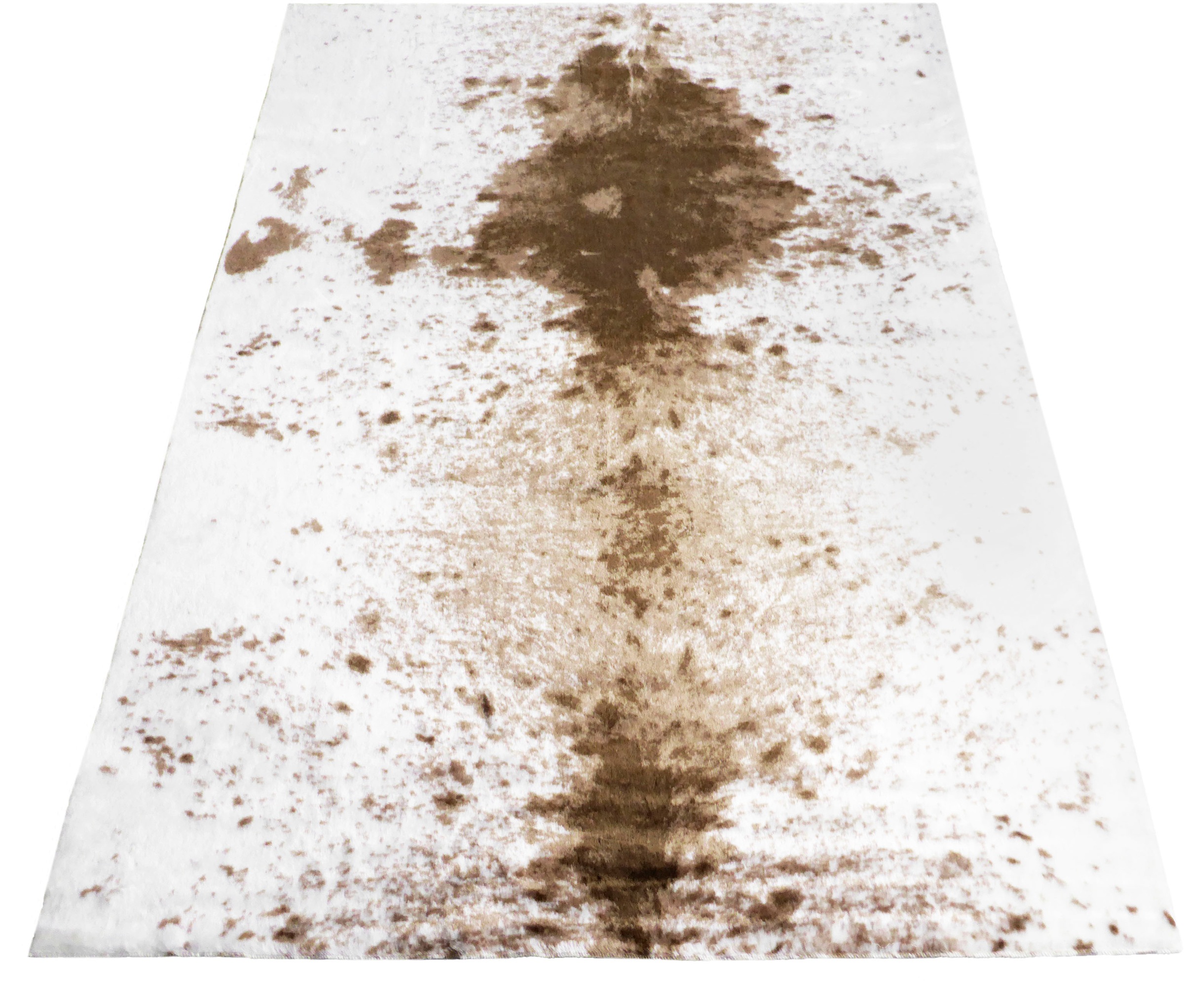 Image of GALA Teppich »Fines Road«, rechteckig, 8 mm Höhe, Teppich, Kunstfell, Kuhfell-Optik, Kurzfloor Teppich. ideal im Wohnzimmer, Schlafzimmer & Esszimmer bei Ackermann Versand Schweiz