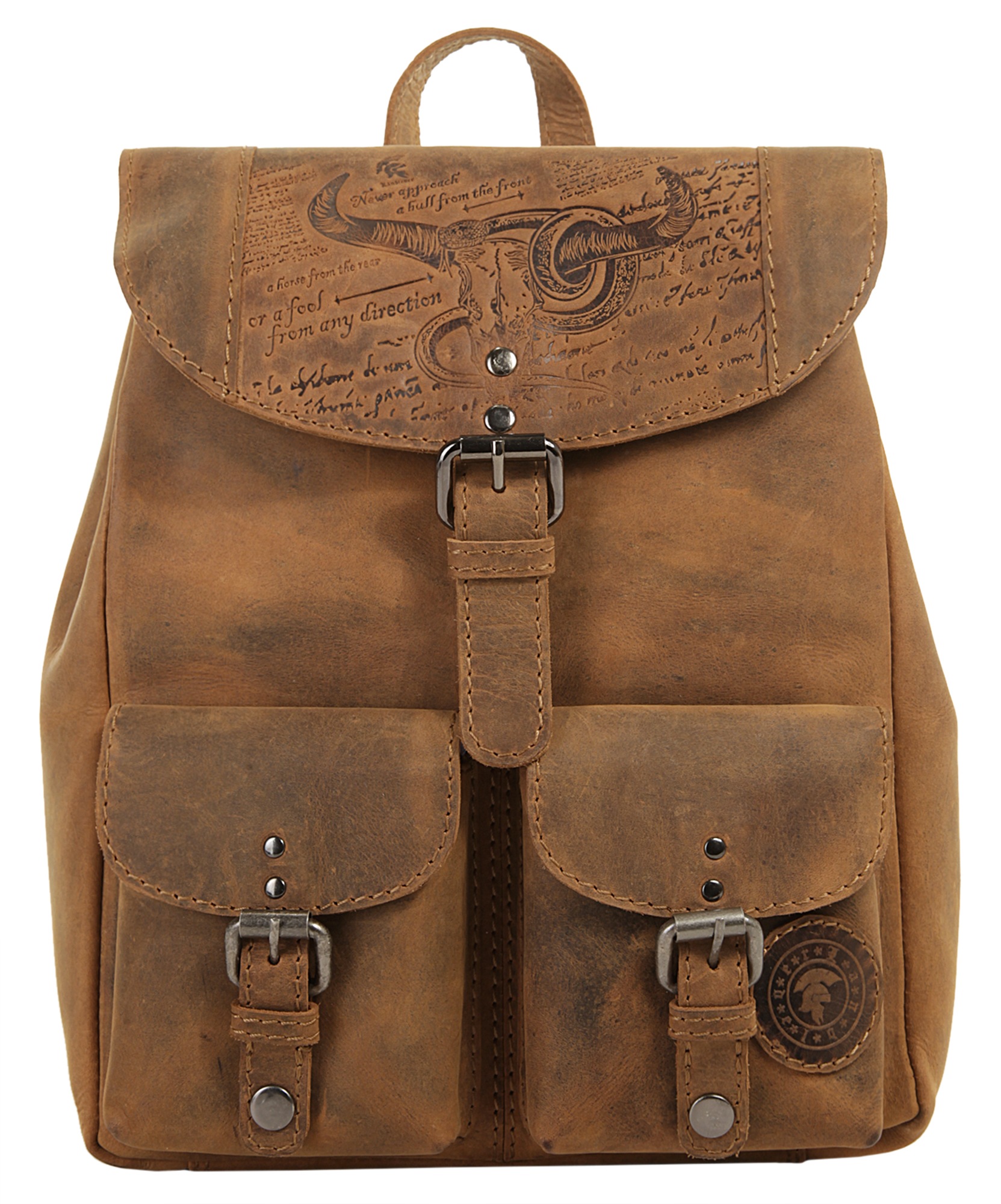 Image of Landleder Tagesrucksack, echt Leder bei Ackermann Versand Schweiz