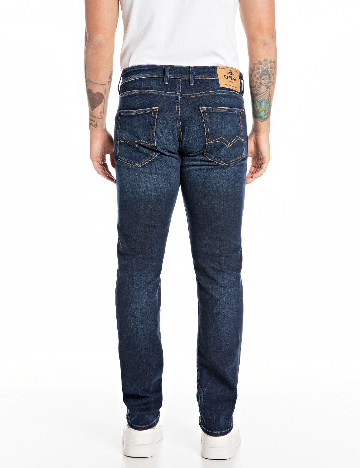 Replay Straight-Jeans »GROVER«, in vielen verschiedenen Waschungen, mit Stretch