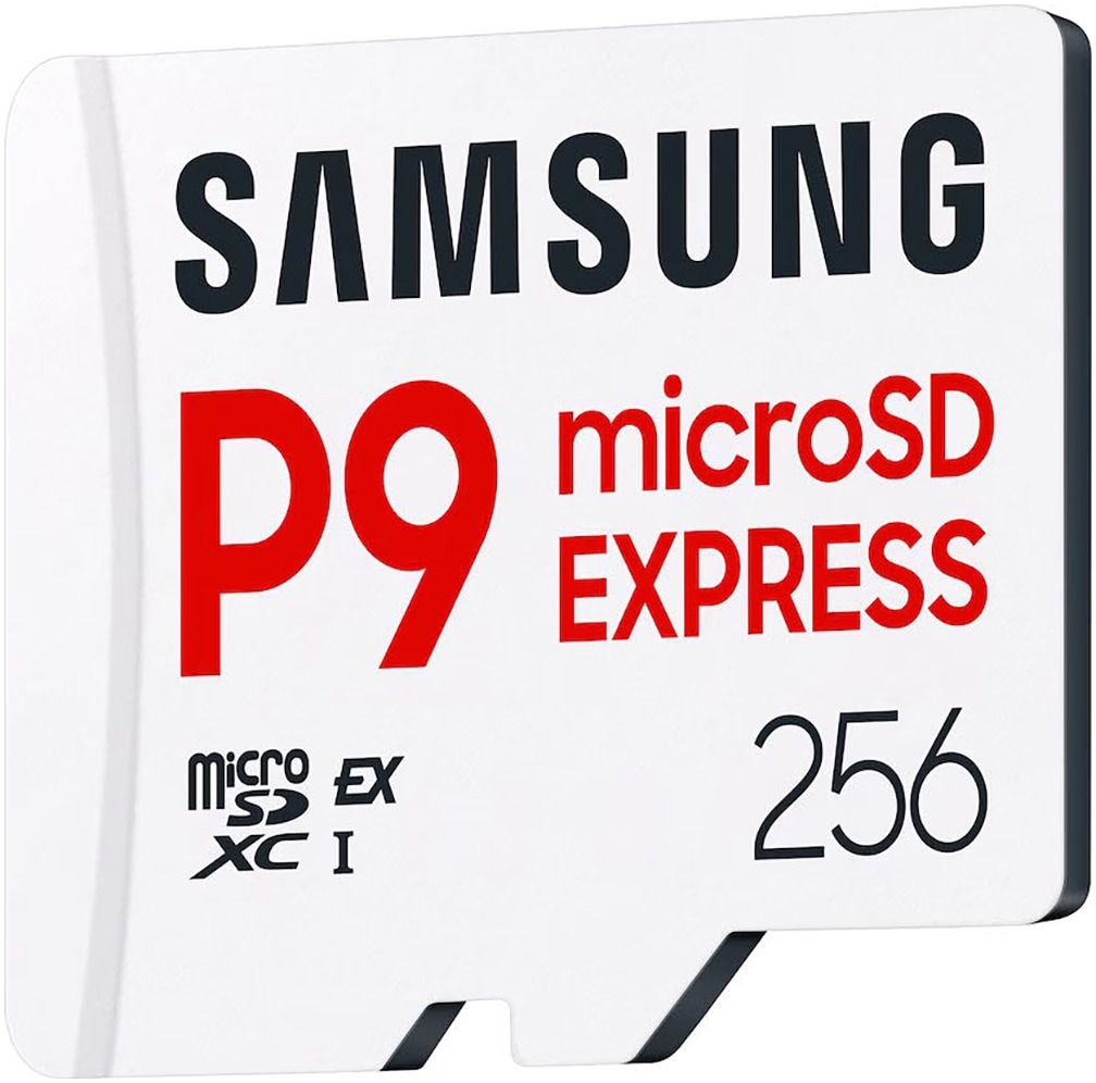 Samsung Carte mémoire »P9 microSD Express« (256 GB 800 MB/s Lesegeschwindigkeit)