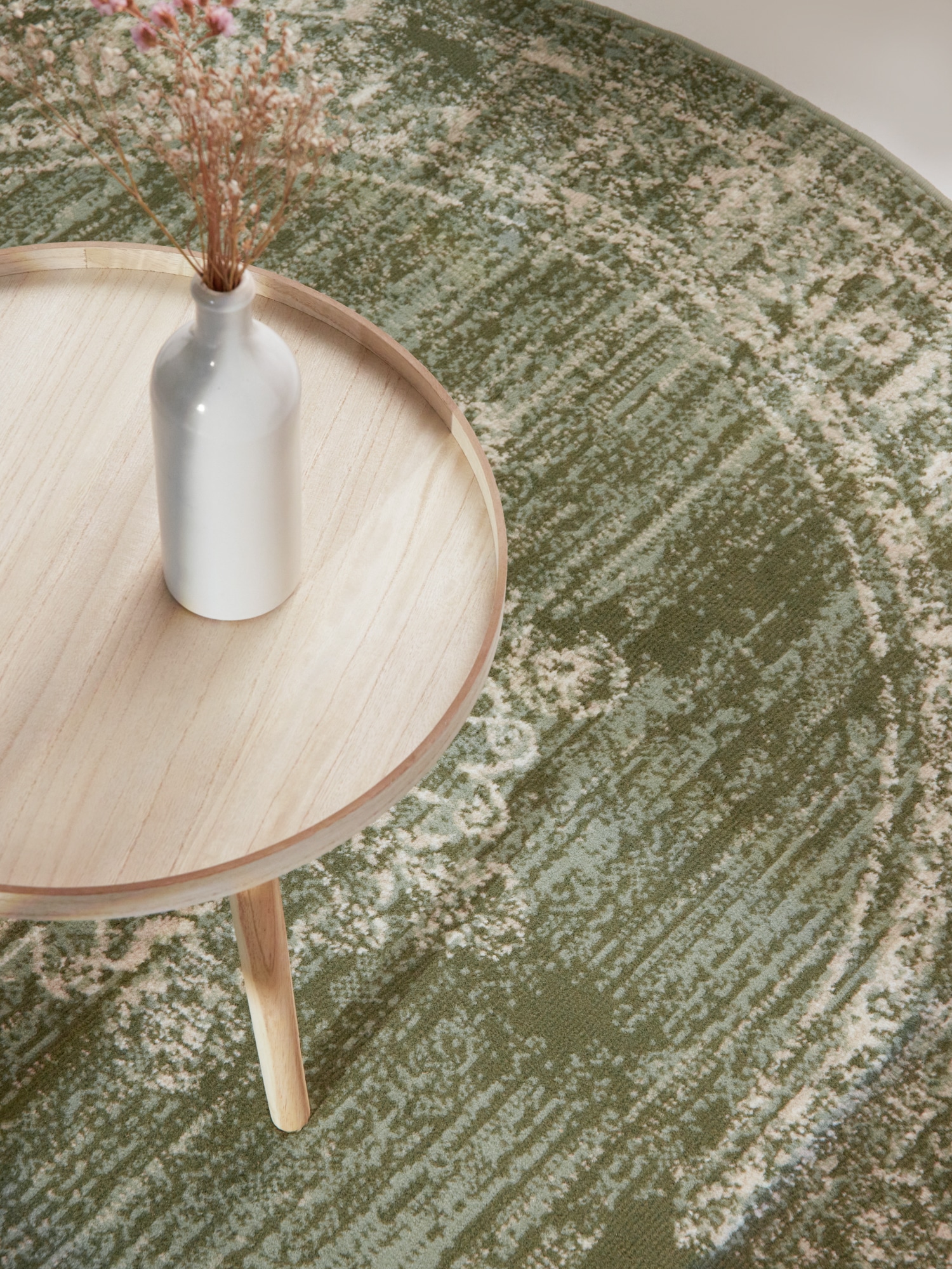 HANSE Home Tapis »Lydia« Rond 9 mm Höhe Wohnzimmer, Schlafzimmer, Flur, Kurzflor, orientalisch, Vintage, weich