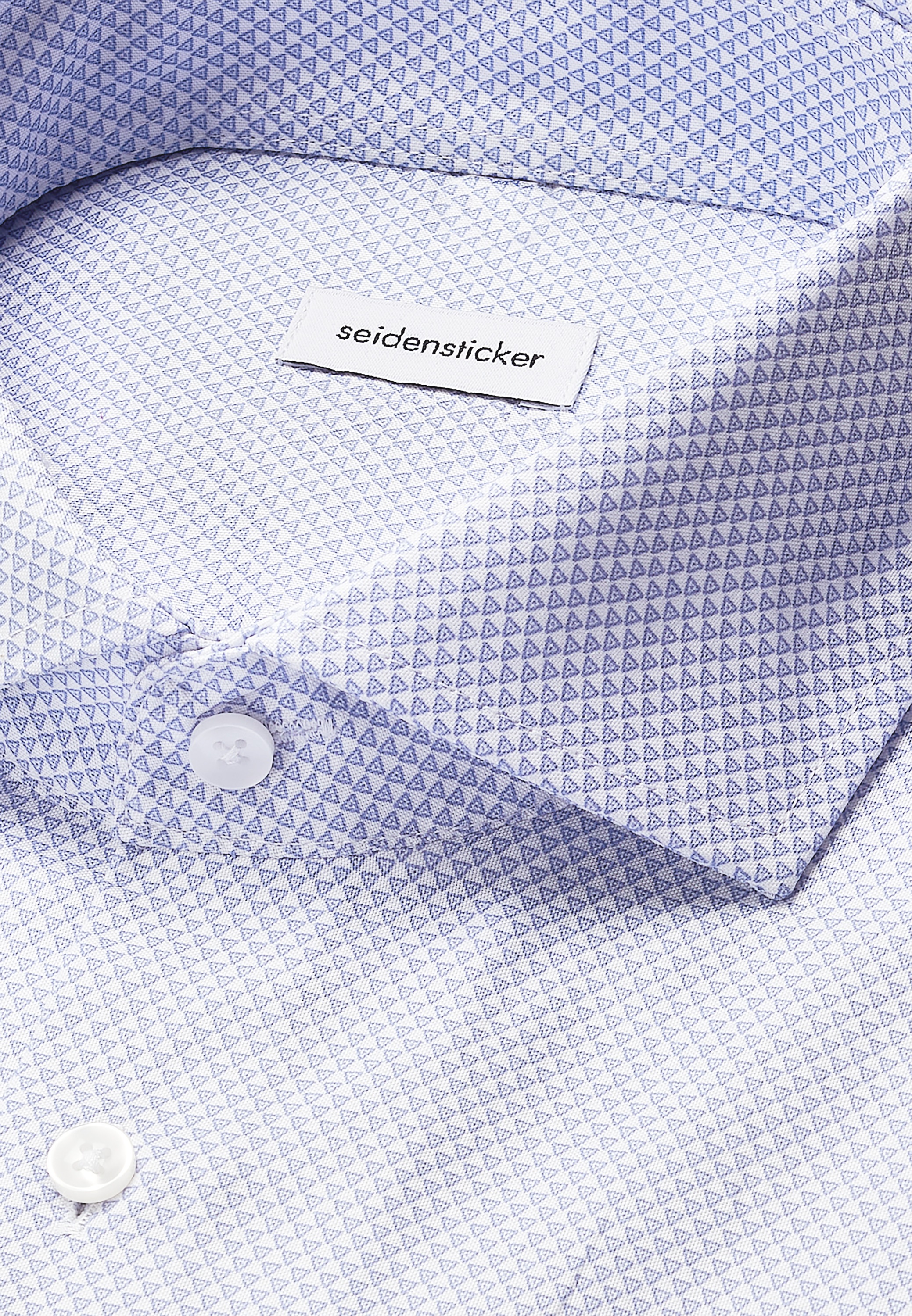 seidensticker Businesshemd »Schwarze Rose« Regular 1/1 Kentkragen Druck