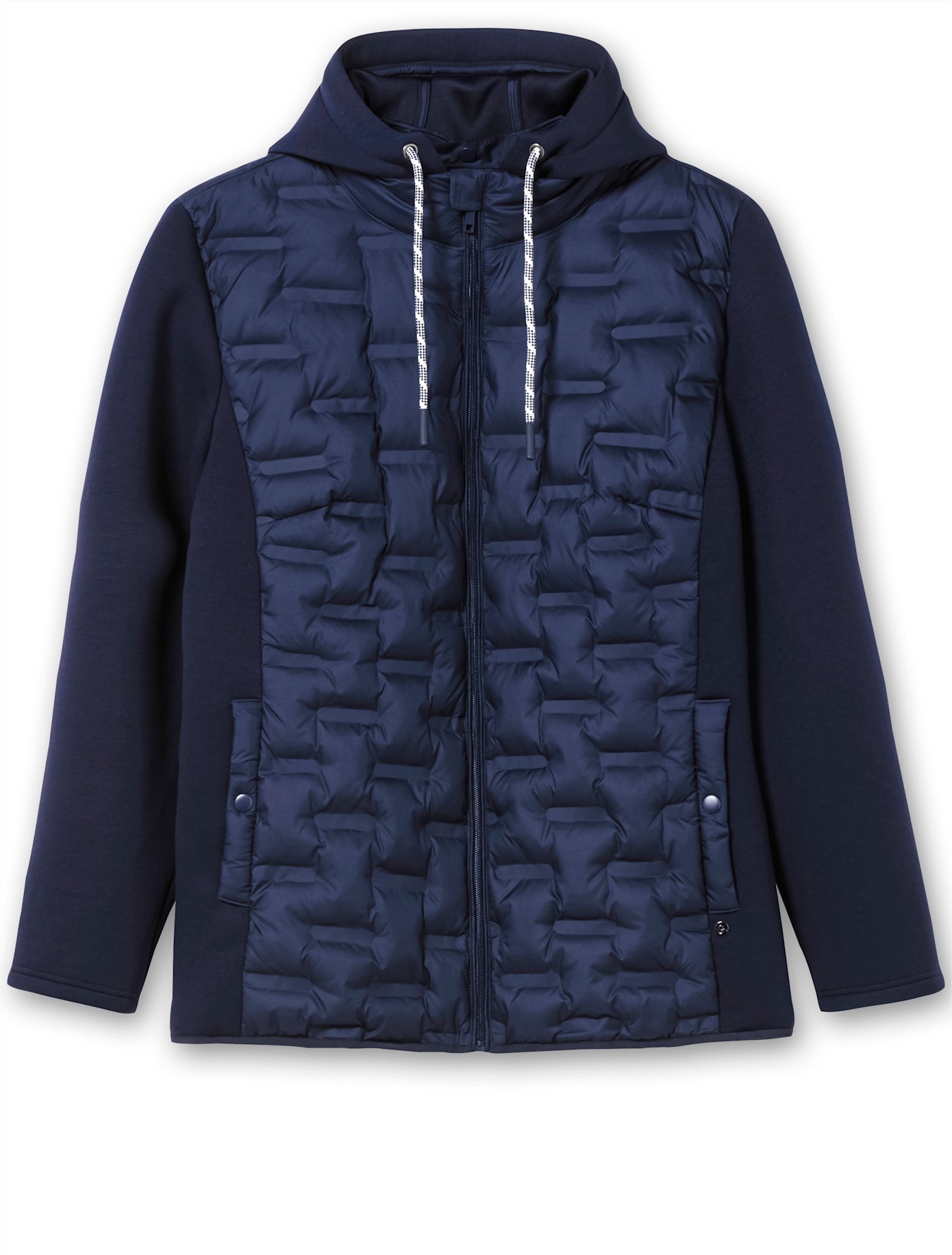Sheego Steppjacke, mit Kapuze