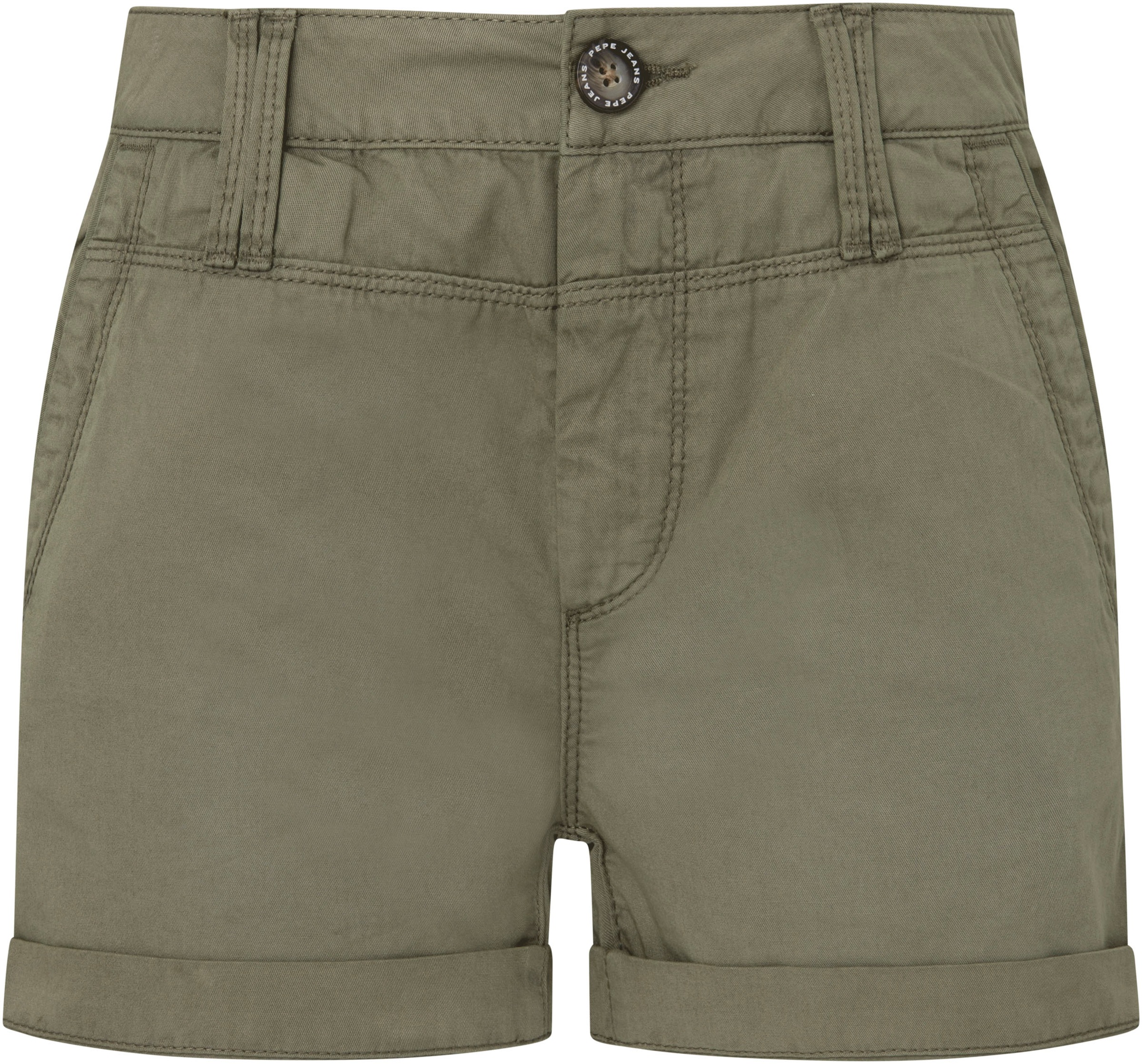 Image of Pepe Jeans Jeanshotpants »BALBOA SHORT«, mit seitlichen Eingrifftaschen und Beinen zum Umschlagen bei Ackermann Versand Schweiz
