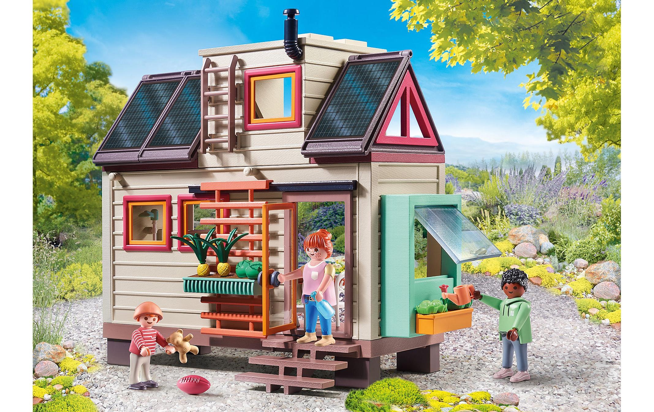 Playmobil® Spielbausteine »My Life Tiny Haus 71509«, (160 St.)