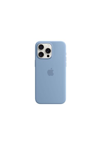 Handyhülle »Apple iPhone 15 Pro Max Silikon Case mit MagSafe«, Apple iPhone 15 Pro Max
