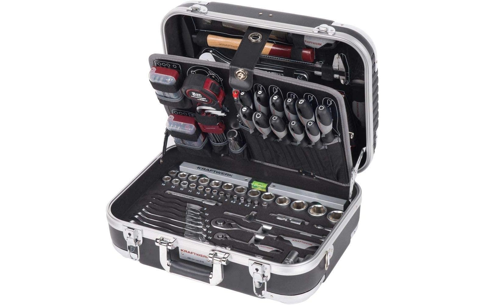 Image of Kraftwerk Werkzeugset »B100, grau«, (170 St.) bei Ackermann Versand Schweiz
