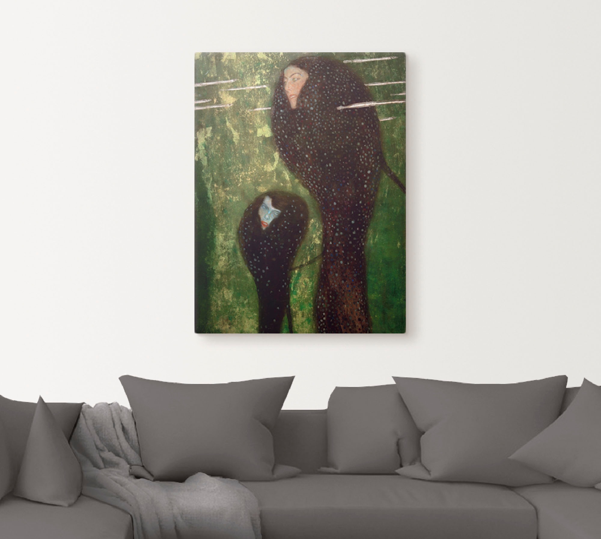 Artland Wandbild »Nixen (Silberfische)«, Gruppen & Familien, (1 St.), als Leinwandbild, Poster in verschied. Grössen