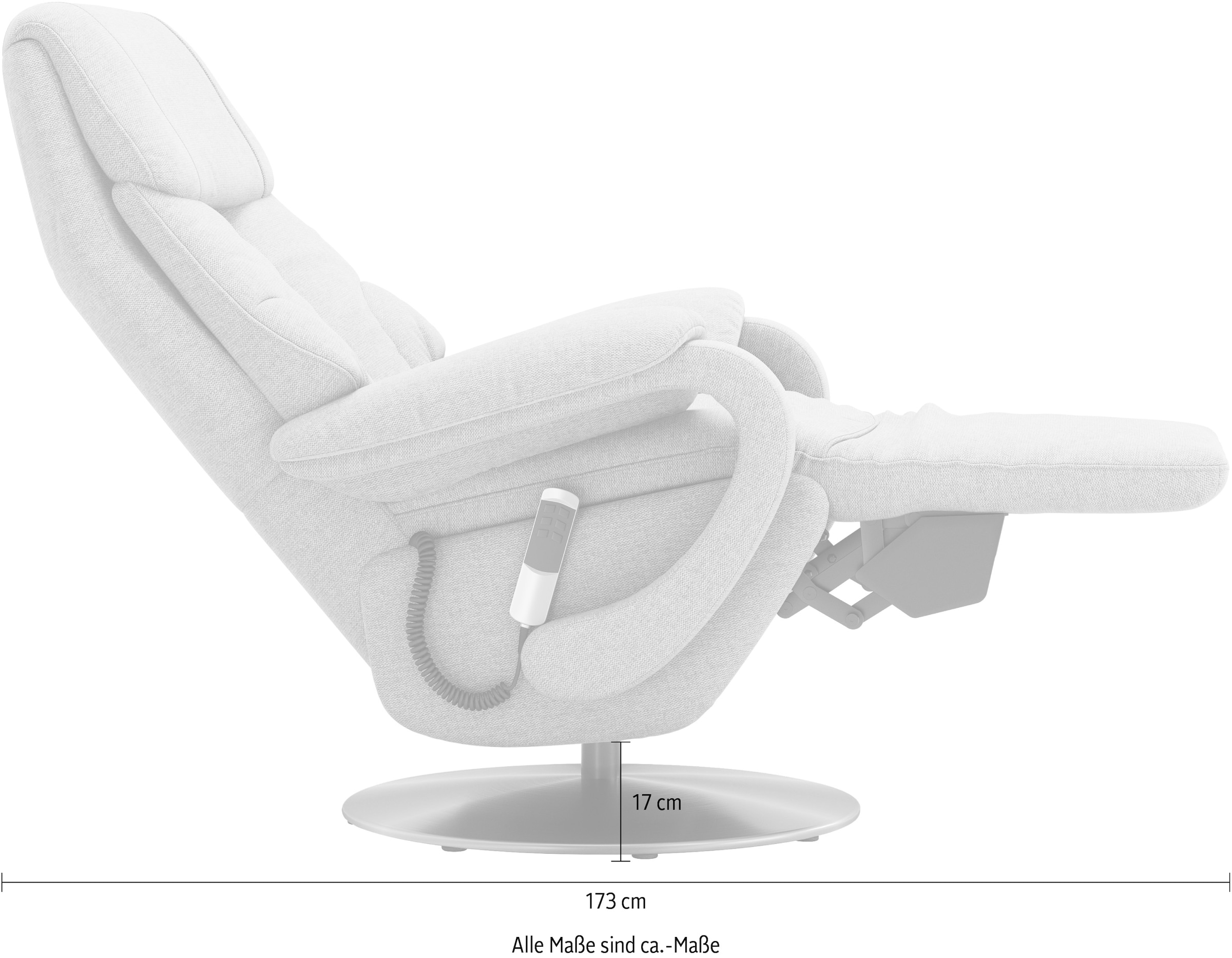 sit&more Fauteuil TV »Invito« au choix avec moteur et aide à la levée