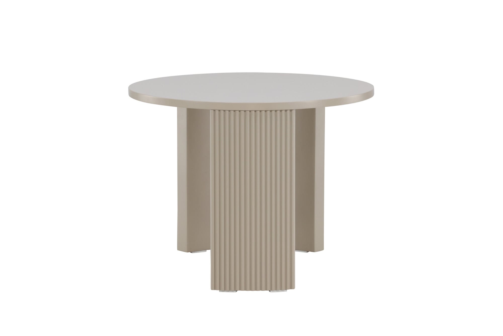 Venture Home Couchtisch Sofatisch, MDF, rund, abgerundet, kompakt, dezent, klassisch