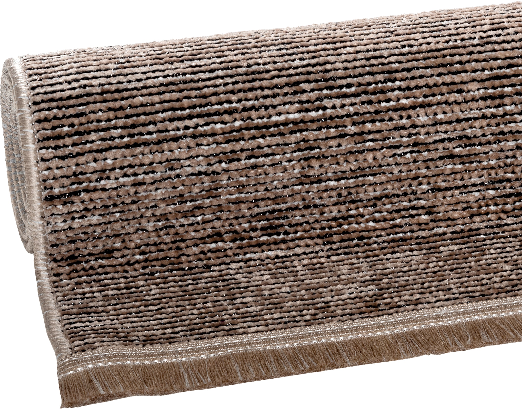 Sehrazat Teppich »Stela«, rechteckig, waschbar, Flachgewebe, mit Fransen  und Chenille bequem kaufen