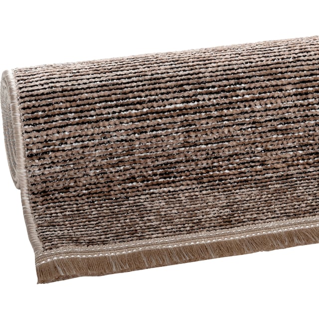 Sehrazat Teppich »Stela«, rechteckig, waschbar, Flachgewebe, mit Fransen  und Chenille bequem kaufen