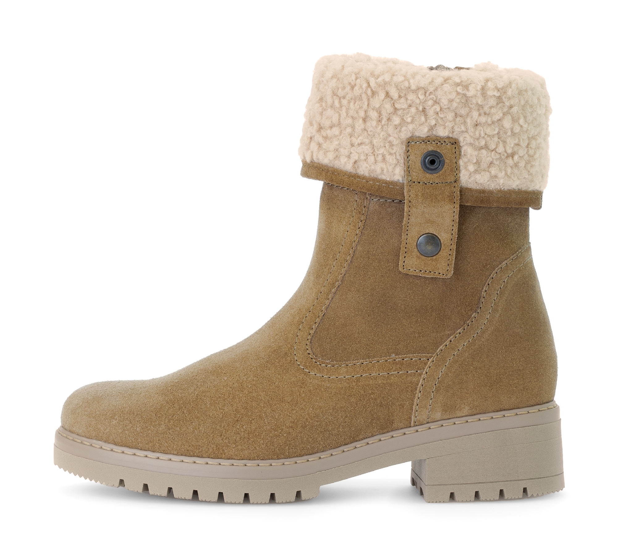Gabor Bottes d'hiver »GENUA«  , talon bloc, bottine d'hiver, avec fermeture éclair, largeur G