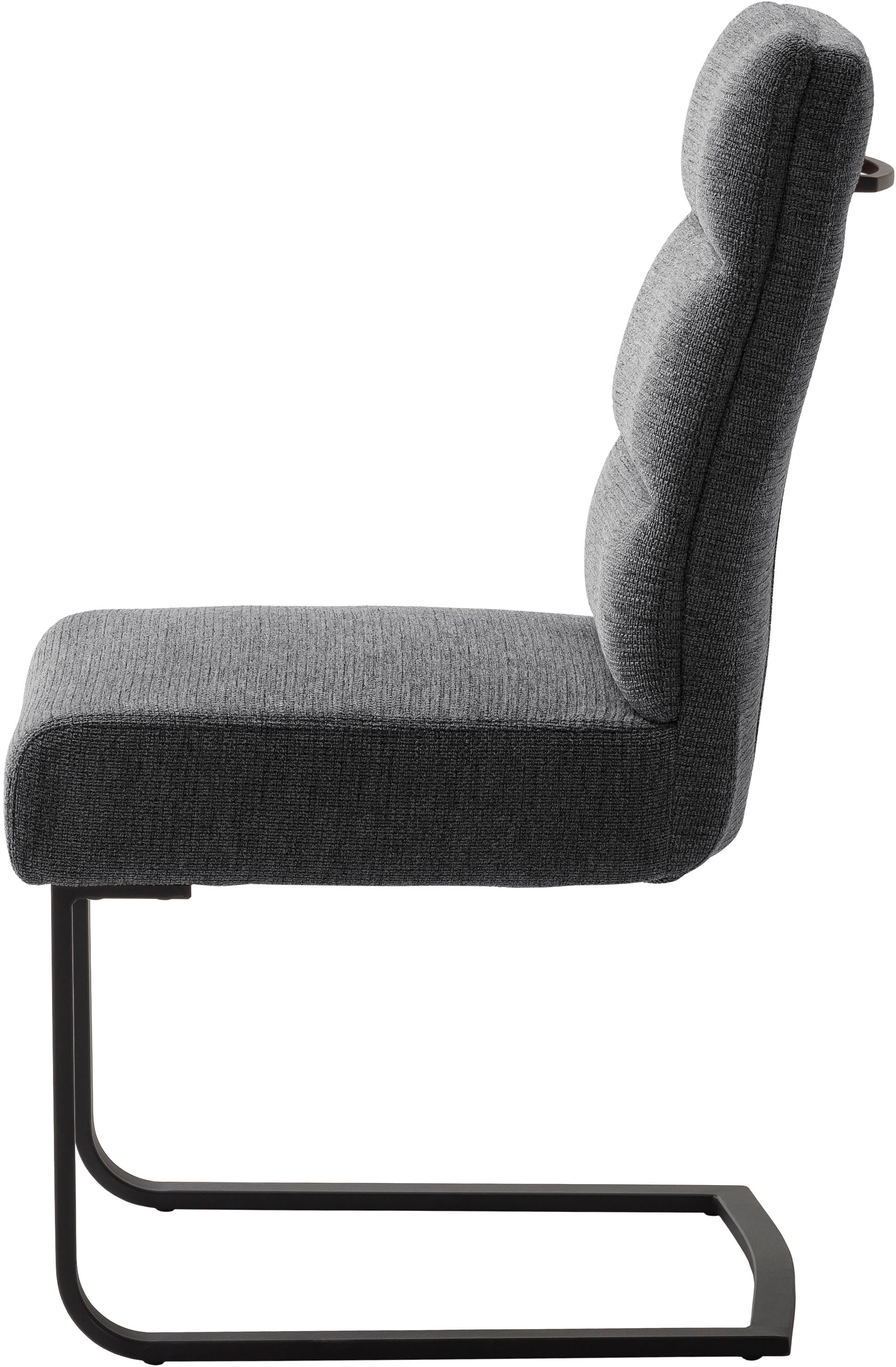 MCA furniture Freischwinger »LIMASSOL«, Chenille, (Set, 2Stck.), Stuhl belastbar bis 140 kg