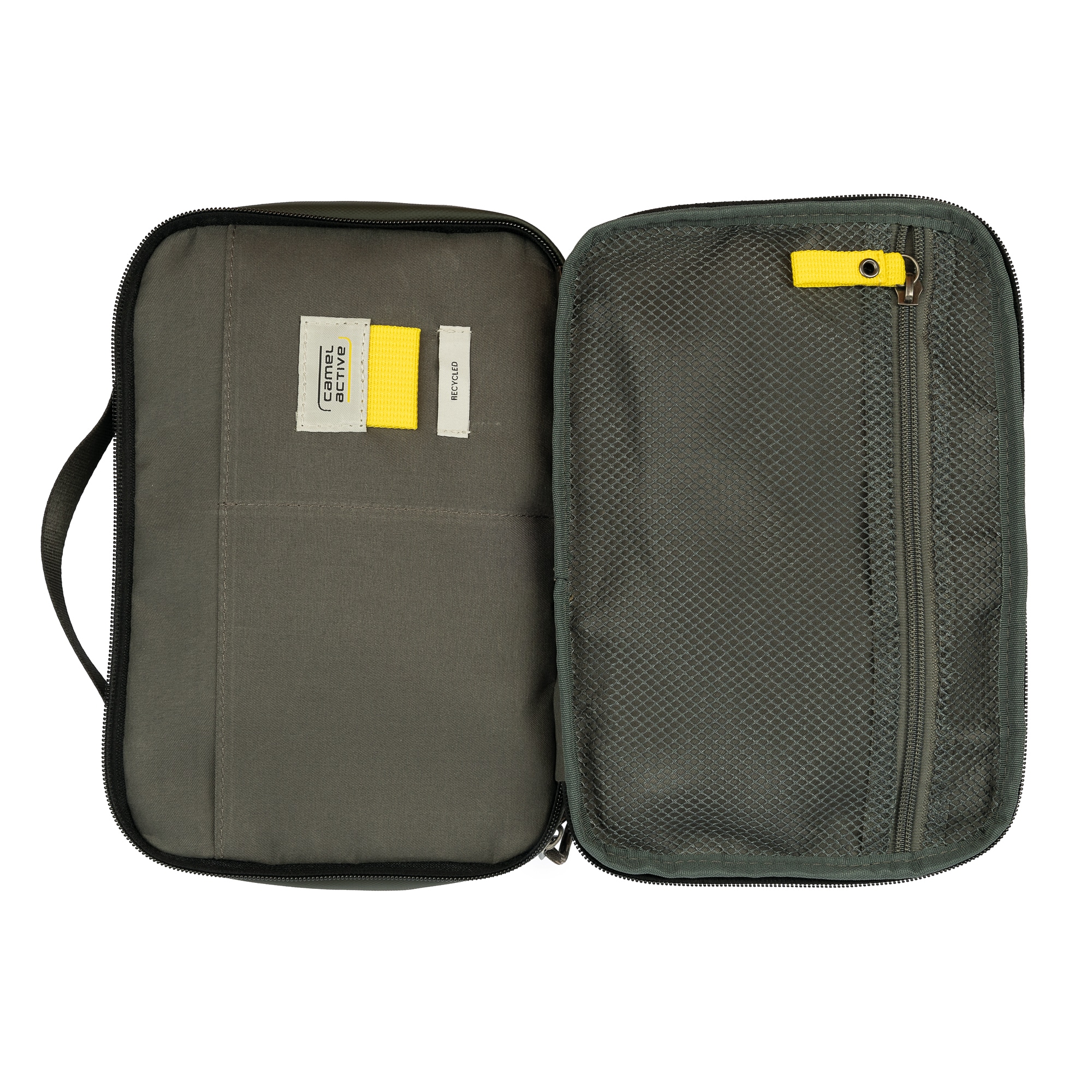 camel active Kulturbeutel »Explore« Unisex Kosmetiktasche mit reflektierende Reissverschlüsse