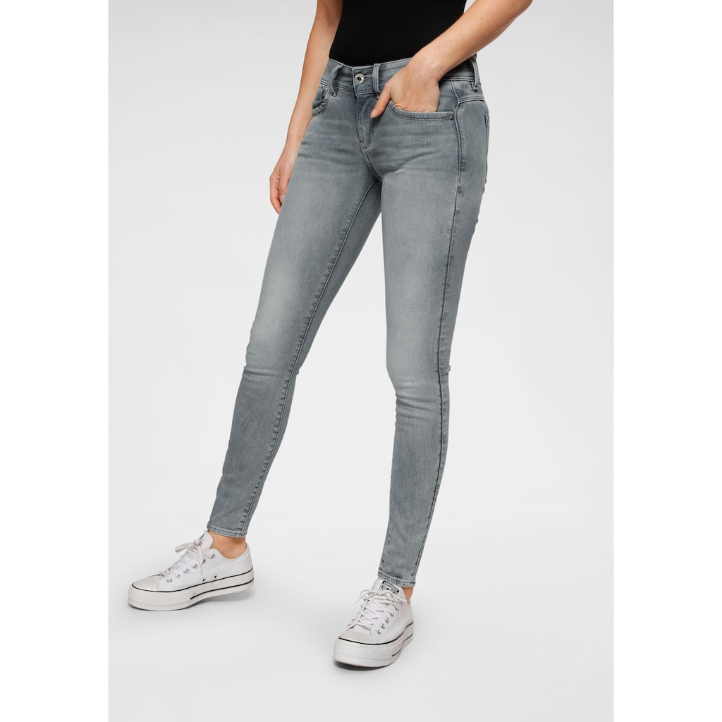 G-Star RAW Skinny-fit-Jeans »Mid Waist Skinny«, mit Elasthan-Anteil