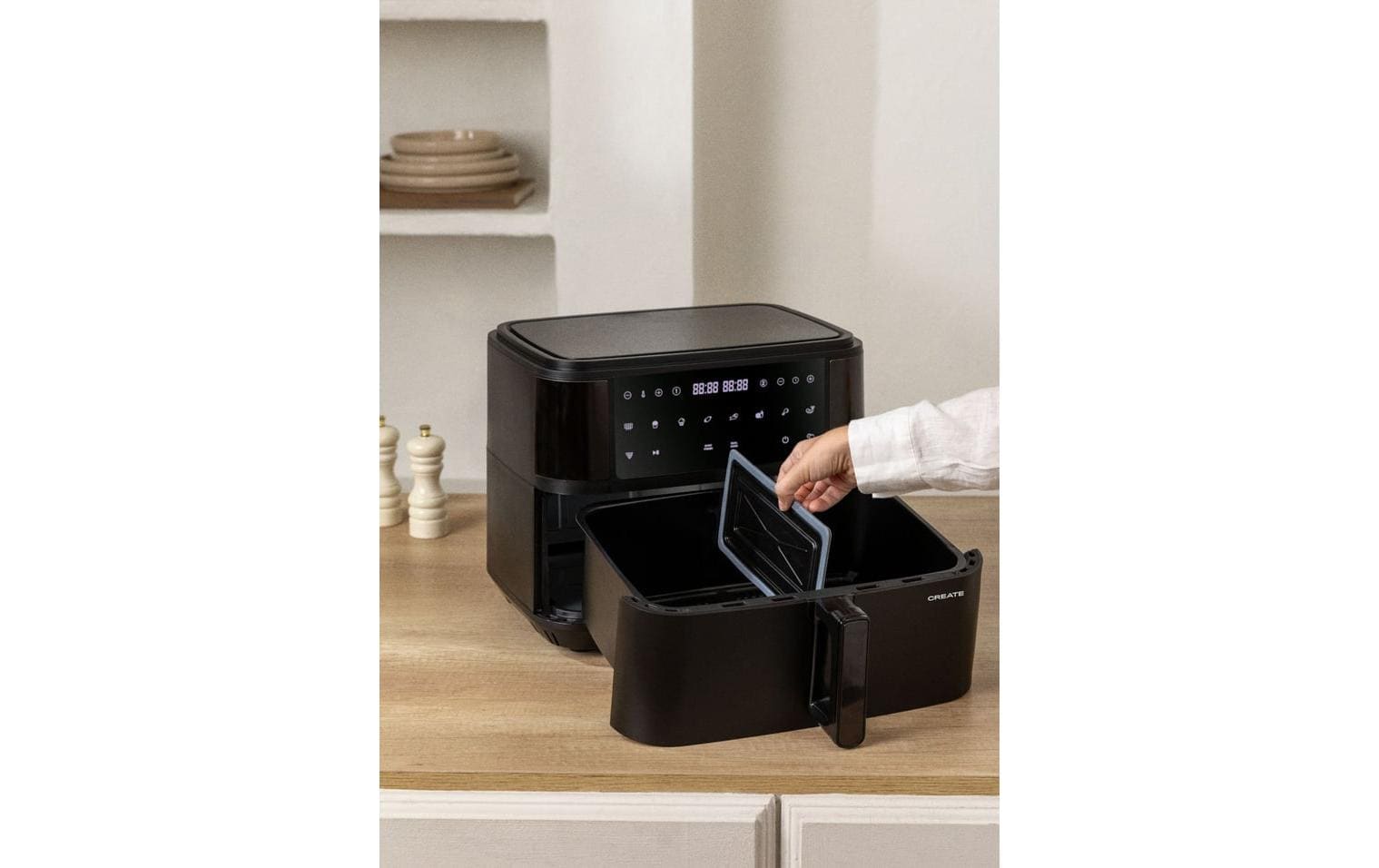 Heissluftfritteuse »Create Fryer Air Dual 10 l«