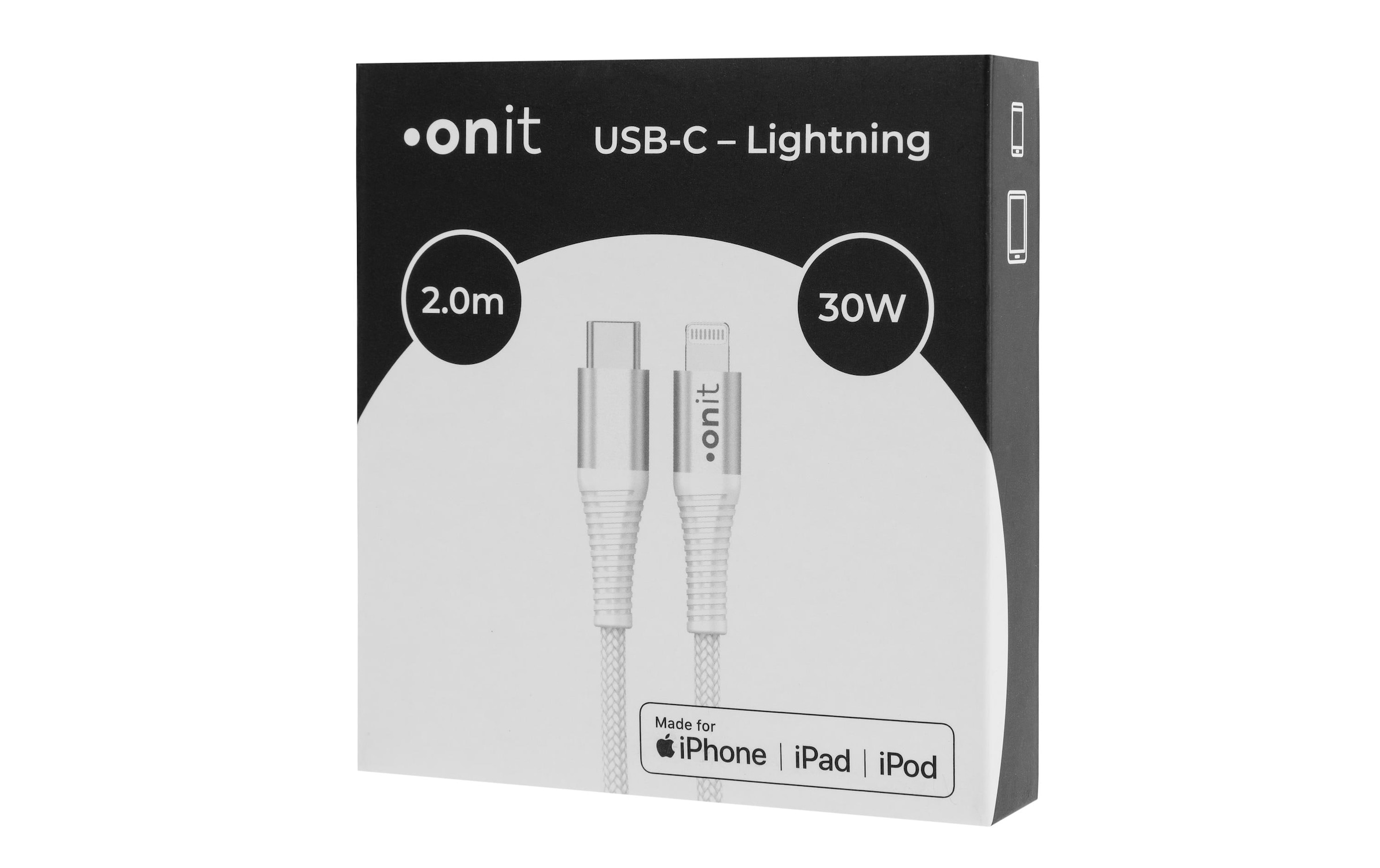 onit USB-Kabel »2.0-Kabel MFi USB C - Light«, 200 cm