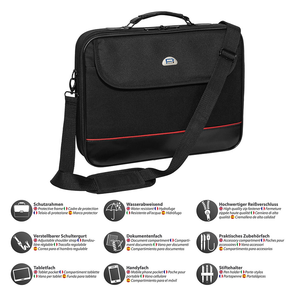 PEDEA Laptoptasche »Starterset Trendline 46,7cm (18,4)«