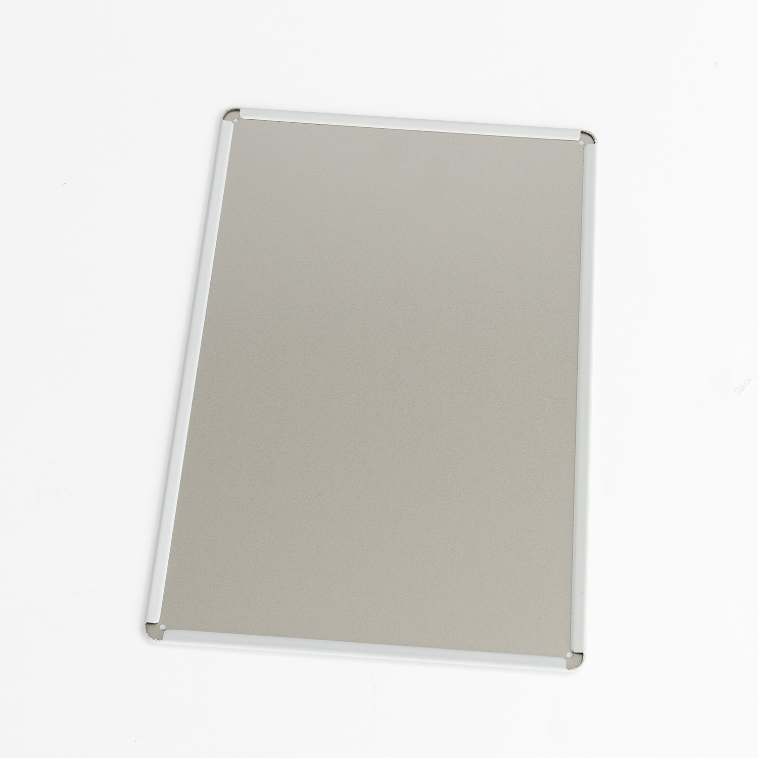 queence Metallbild "Begegnungen Spruch Stahlschild Blechschild" 1 Stk. tlg. 20x30x0,2cm - mit 4 Lochbohrung