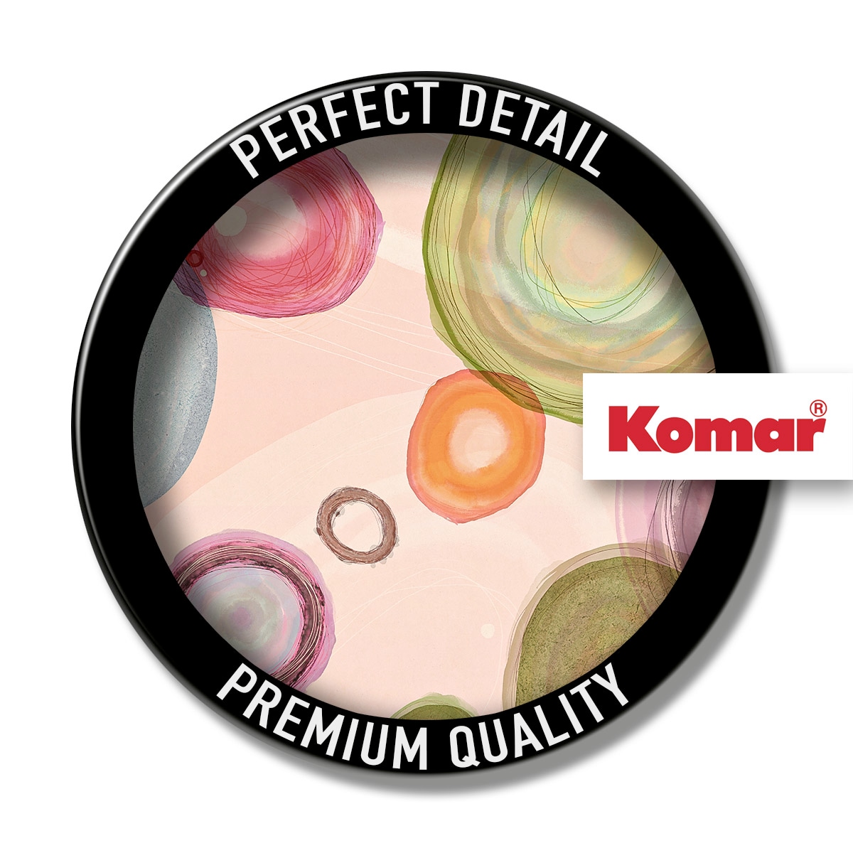 Komar Fototapete »Komar Vlies Fototapete - Microcosmos - Grösse 200 x 250 cm«, bedruckt