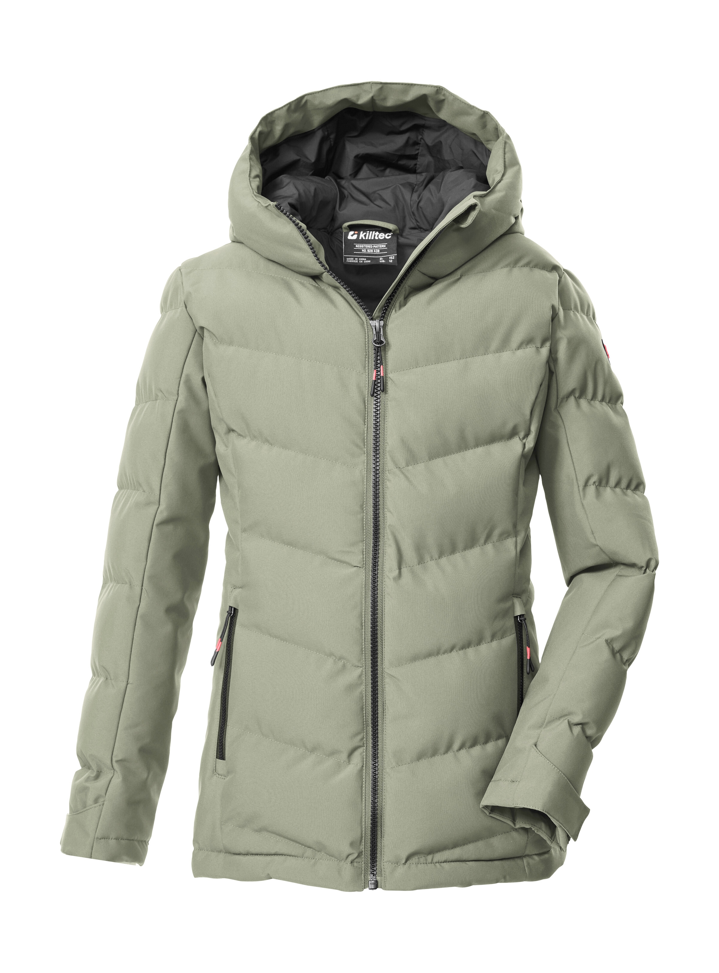 Killtec Steppjacke »KOW 220 GRLS QLTD JCKT« Winddichte, wasserabweisende Kinderjacke mit verstellbaren Bündchen