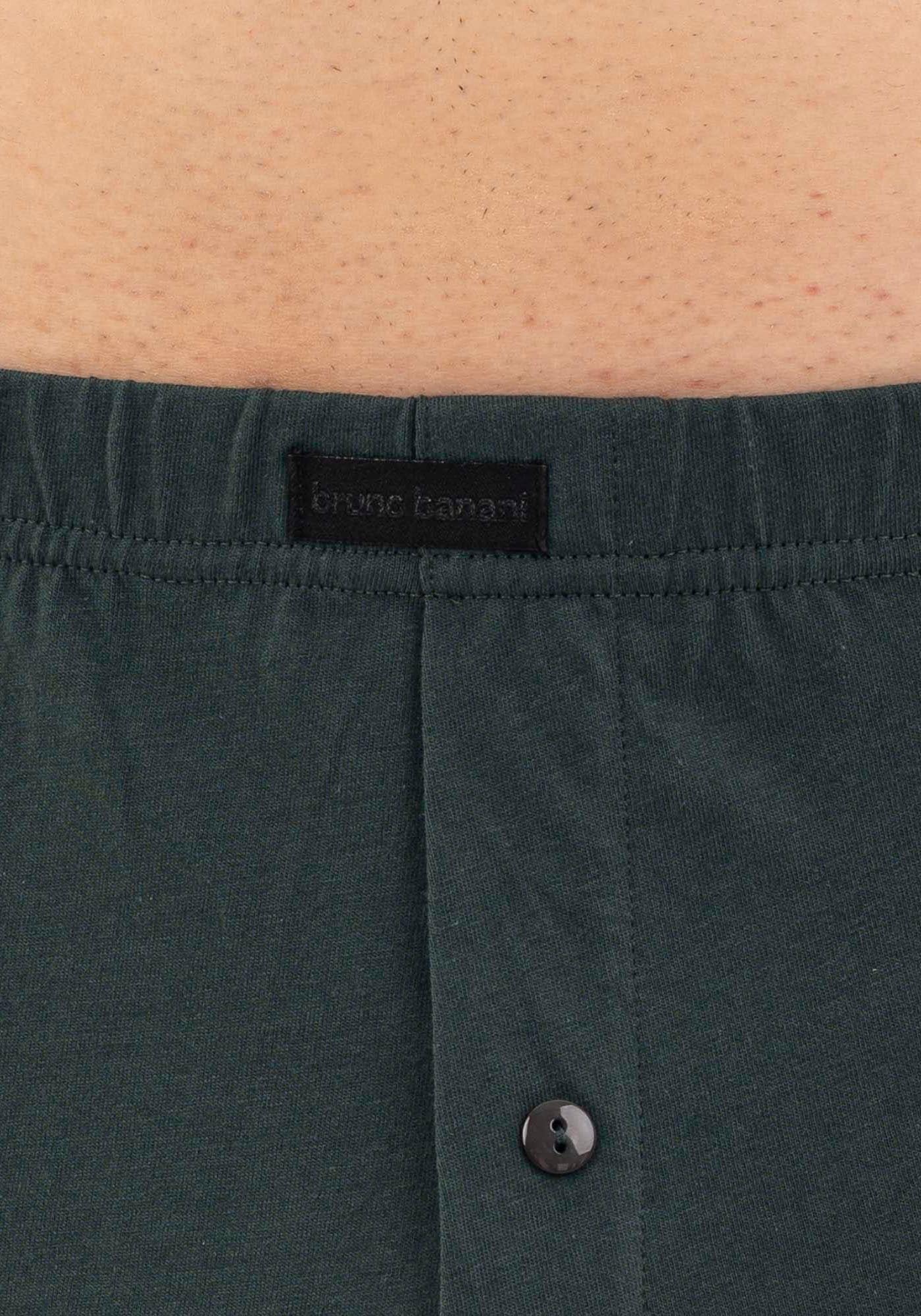 Bruno Banani Weiter Boxer »Loose Fit«, (2er Pack), mit Knopfleiste