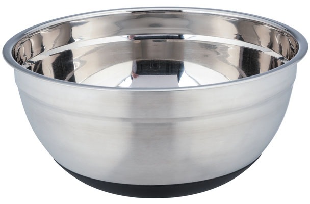 Image of WENKO Salatschüssel »Aru«, 1 tlg., aus Edelstahl, mit Anti-Rutsch Boden, 4 Liter bei Ackermann Versand Schweiz