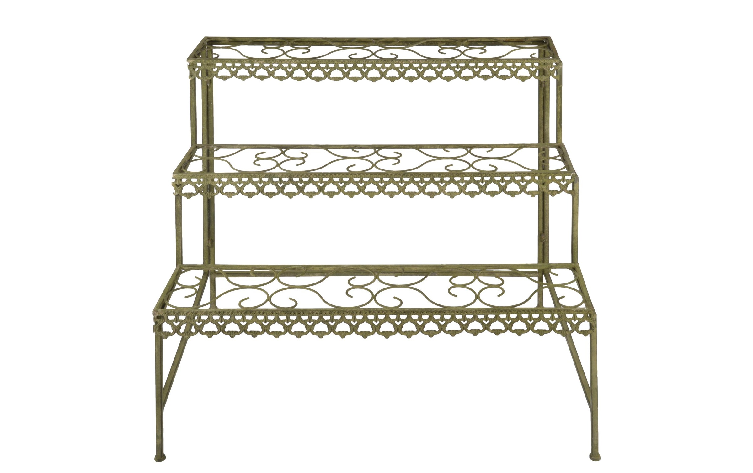 esschert design Pflanzentreppe »Aged Metall«