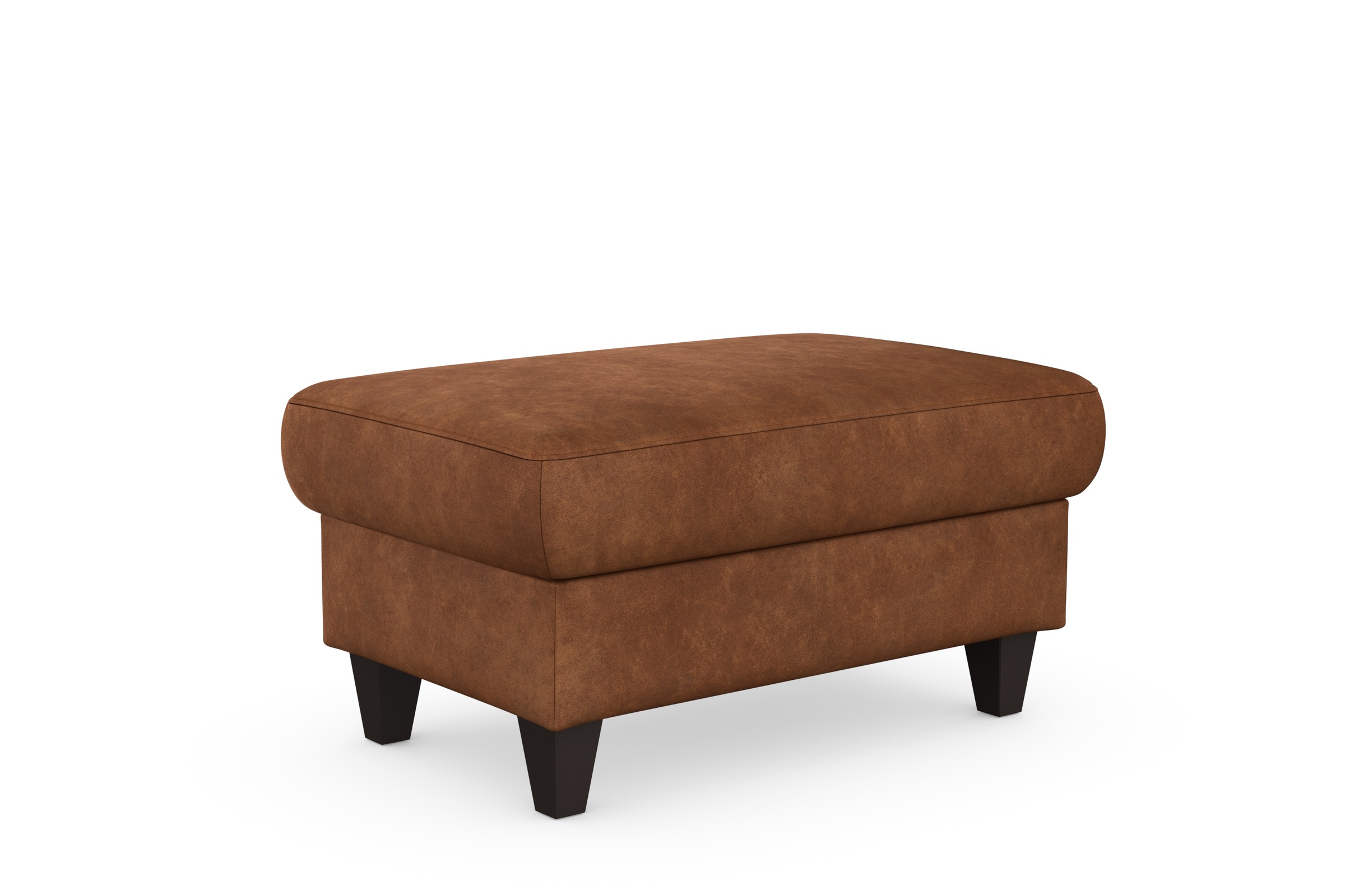 sit&more Stauraumhocker »Farö«, mit Stauraum und Federkern und wengefarbenen Füssen